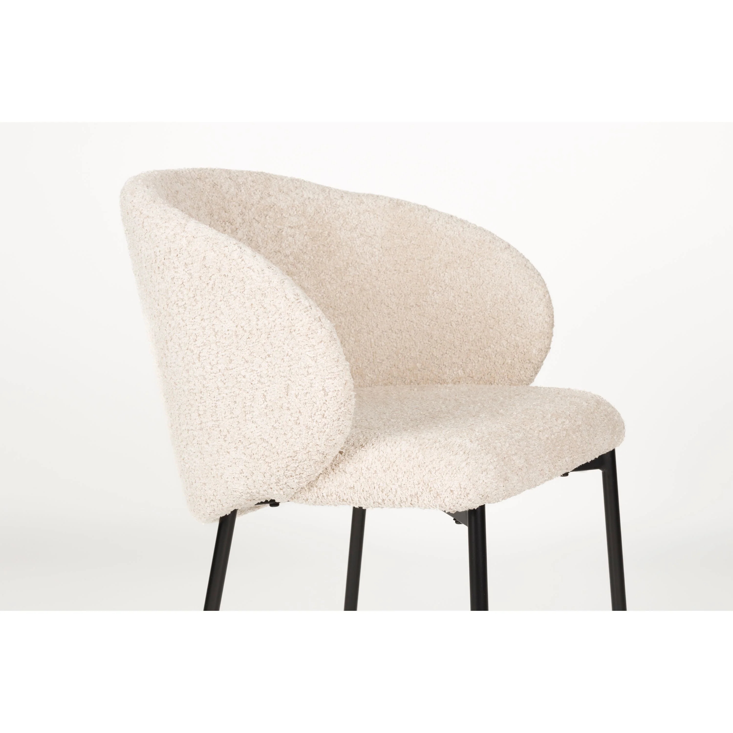 Housecraft Living Ayle Eetkamerstoelen Off White - Set van 2 - Image 7