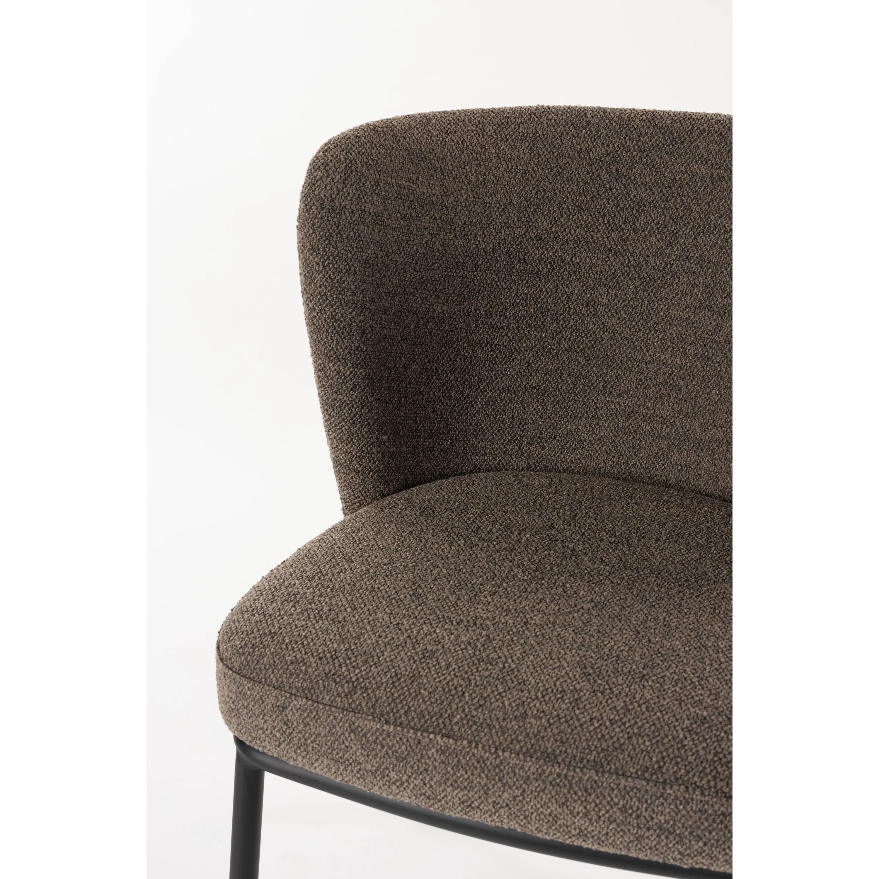 Housecraft Living Guus Eetkamerstoelen Bruin - Set van 2 - Image 9