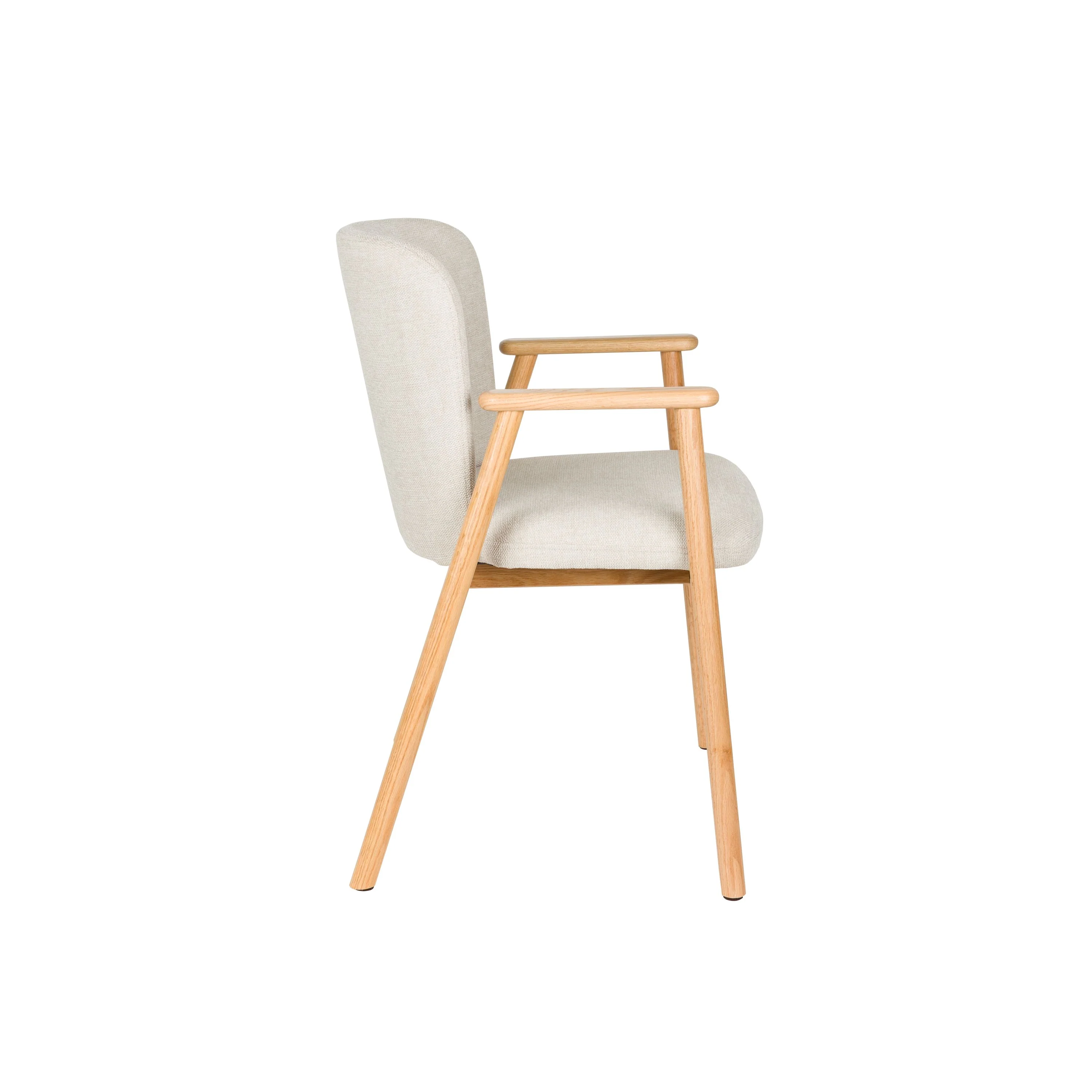Housecraft Living Kenna Eetkamerstoelen Beige - Set van 2 - Image 4