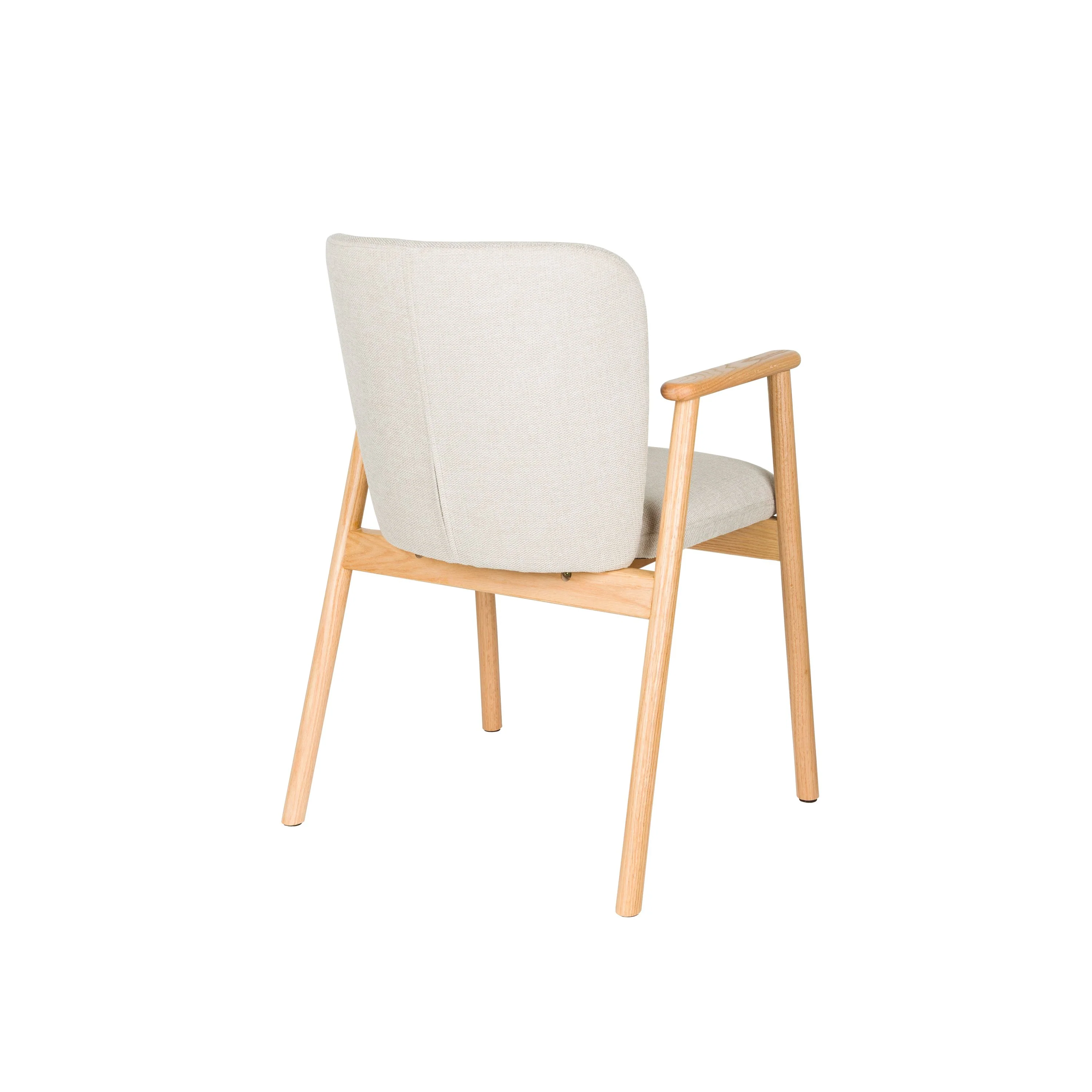 Housecraft Living Kenna Eetkamerstoelen Beige - Set van 2 - Image 5