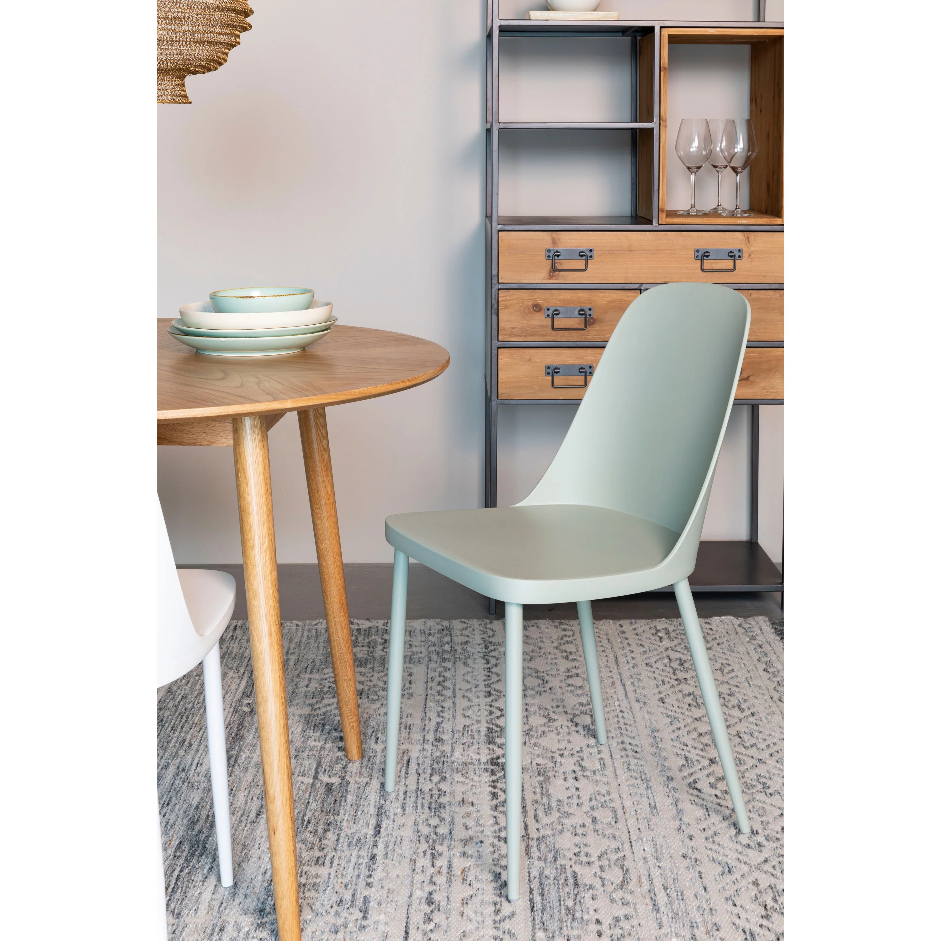 Housecraft Living Pip Eetkamerstoelen Mintgroen - Set van 2 - Image 11
