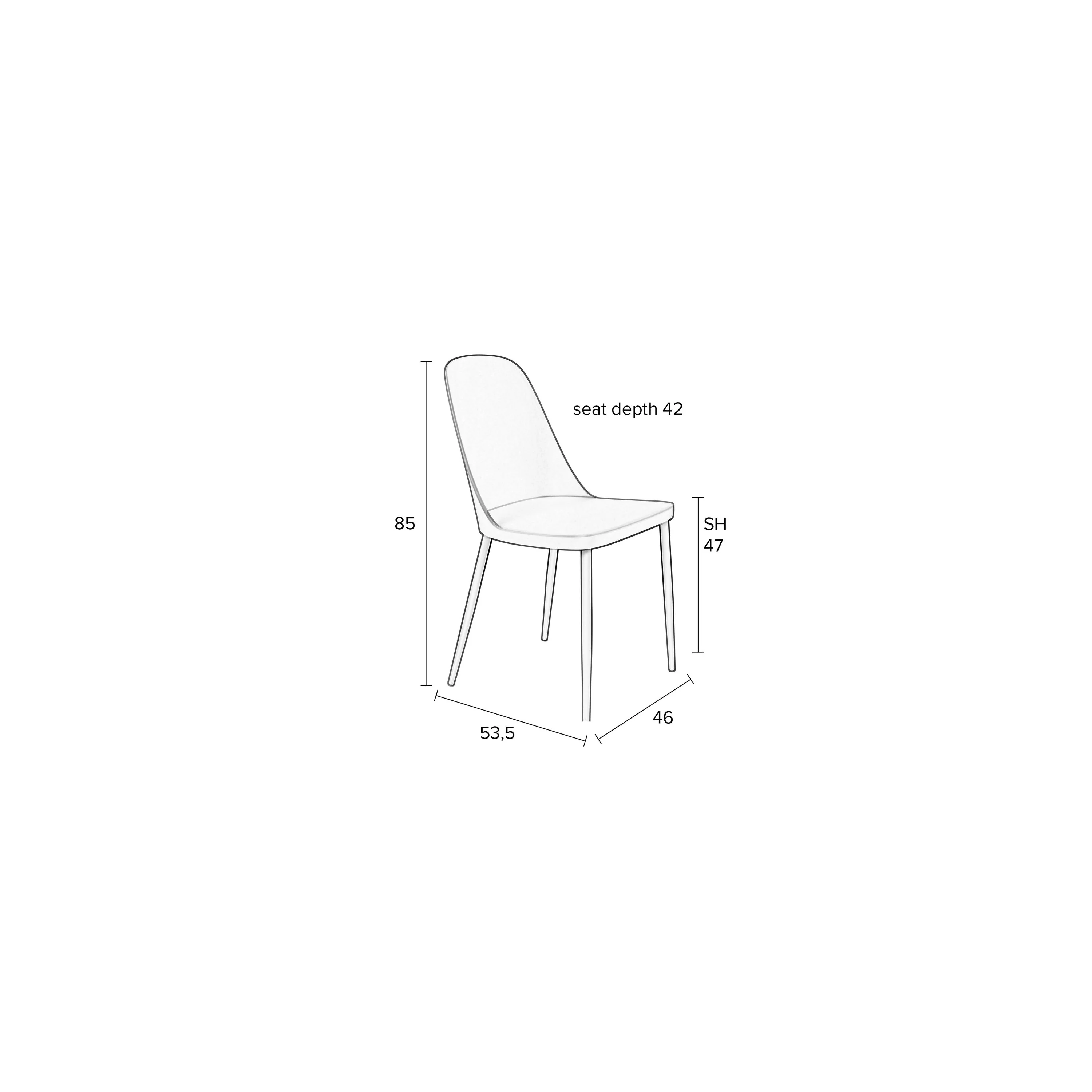 Housecraft Living Pip Eetkamerstoelen Mintgroen - Set van 2 - Image 12