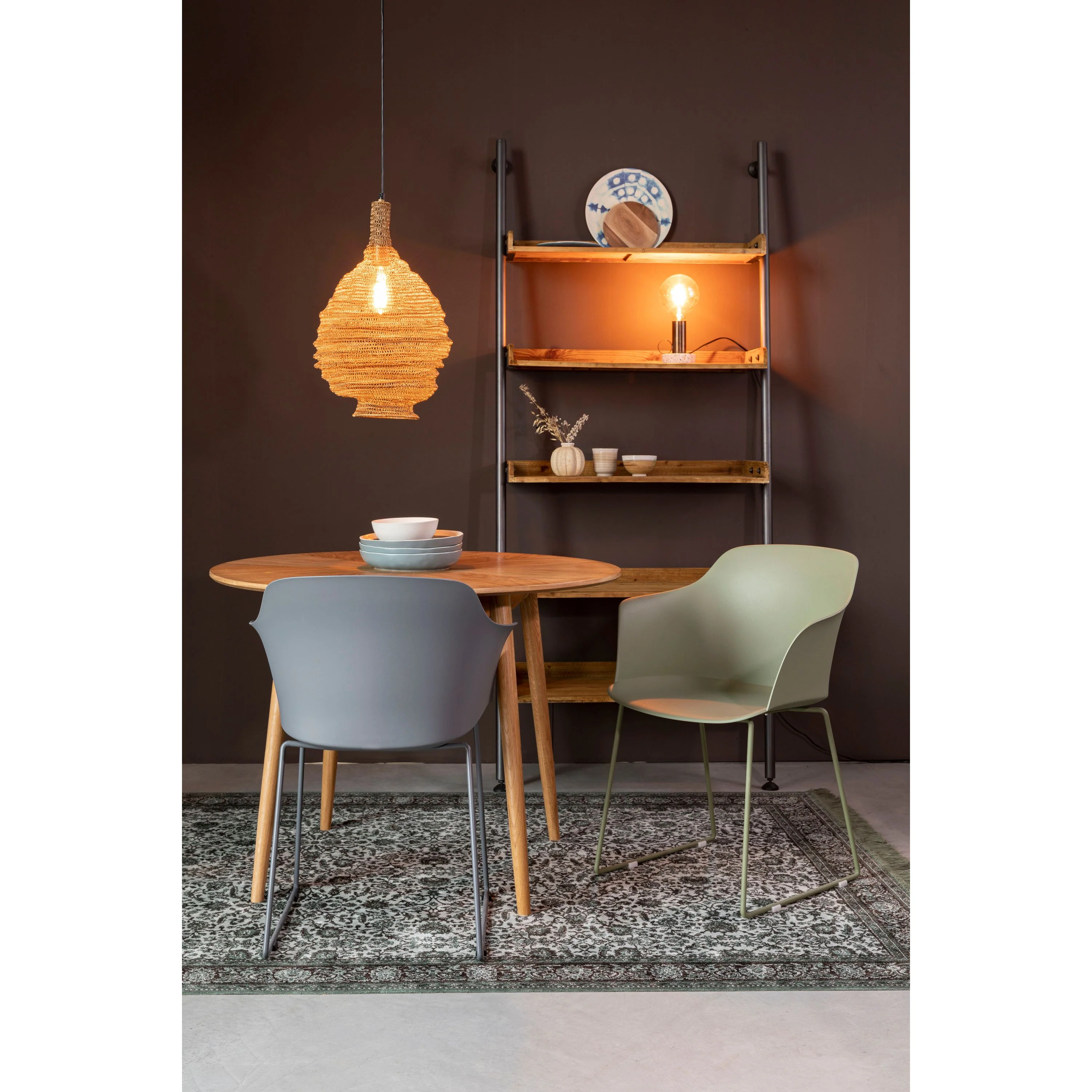 Housecraft Living Tango Eetkamerstoelen armleuning Grijs - Set van 2 - Image 11