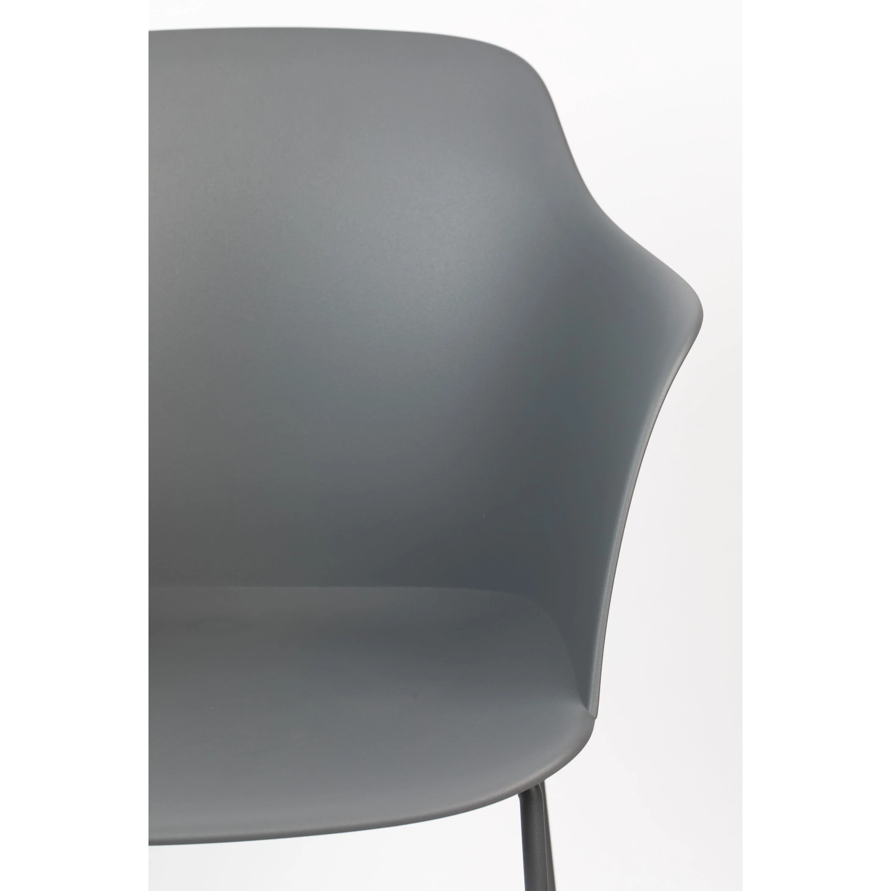 Housecraft Living Tango Eetkamerstoelen armleuning Grijs - Set van 2 - Image 7