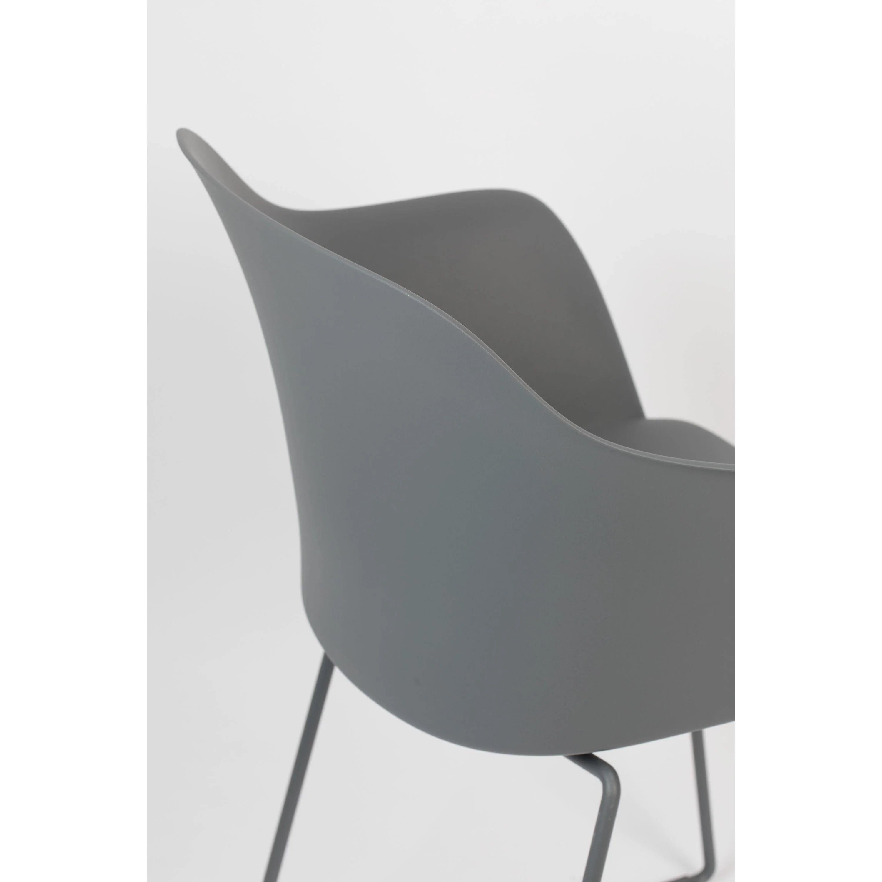 Housecraft Living Tango Eetkamerstoelen armleuning Grijs - Set van 2 - Image 9