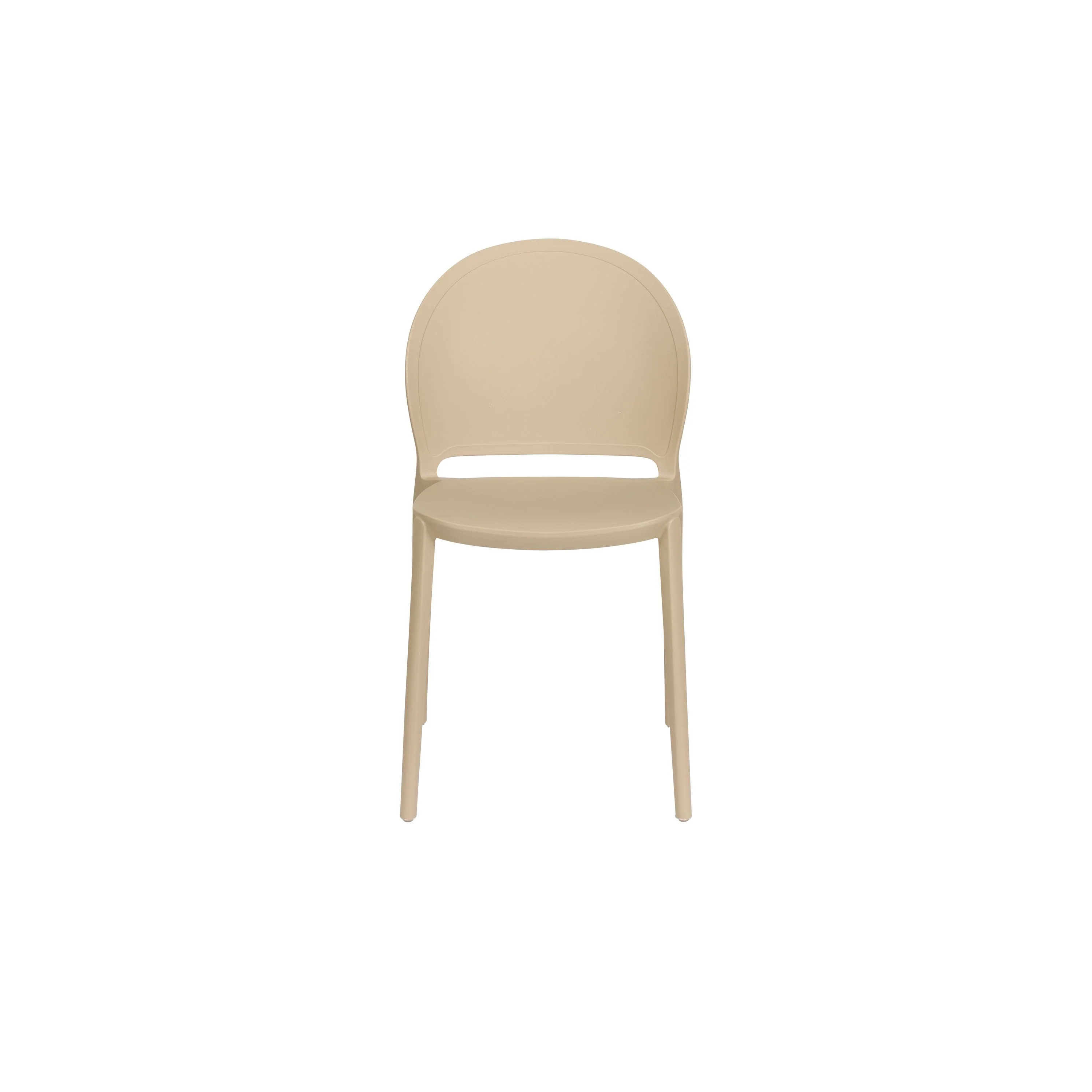 Housecraft Sjoerd Tuinstoelen Kunststof Beige - Set van 4 - Image 3