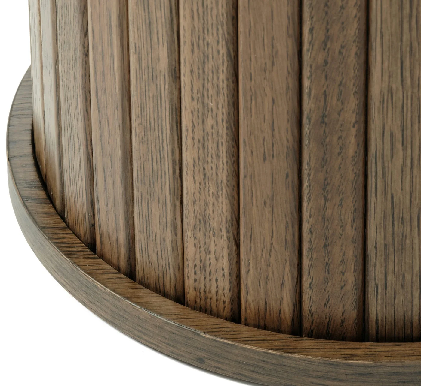 Hygge Interiors Nola Ronde Bijzettafel Gerookt Eiken - Image 6