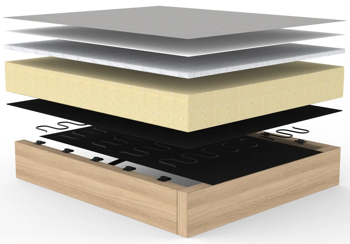 Innovation Cubed Slaapstoel Rood | Eiken - Image 4