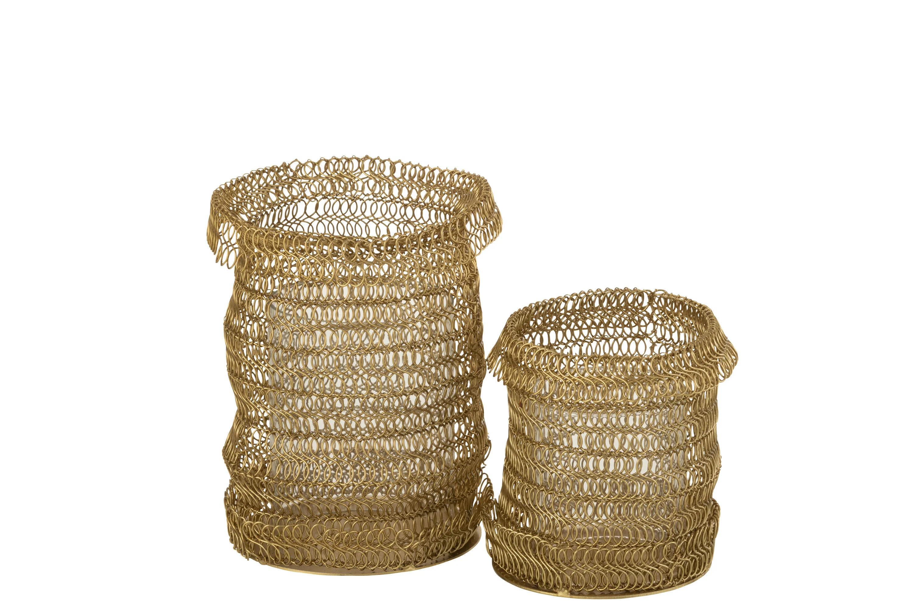 J-Line kaarshouder Net - metaal - goud - large - Image 3