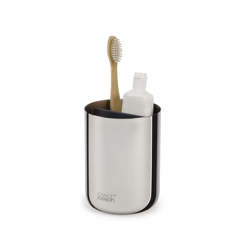 Joseph Joseph EasyStore Luxe Tandenborstelhouder S - RVS - Image 7