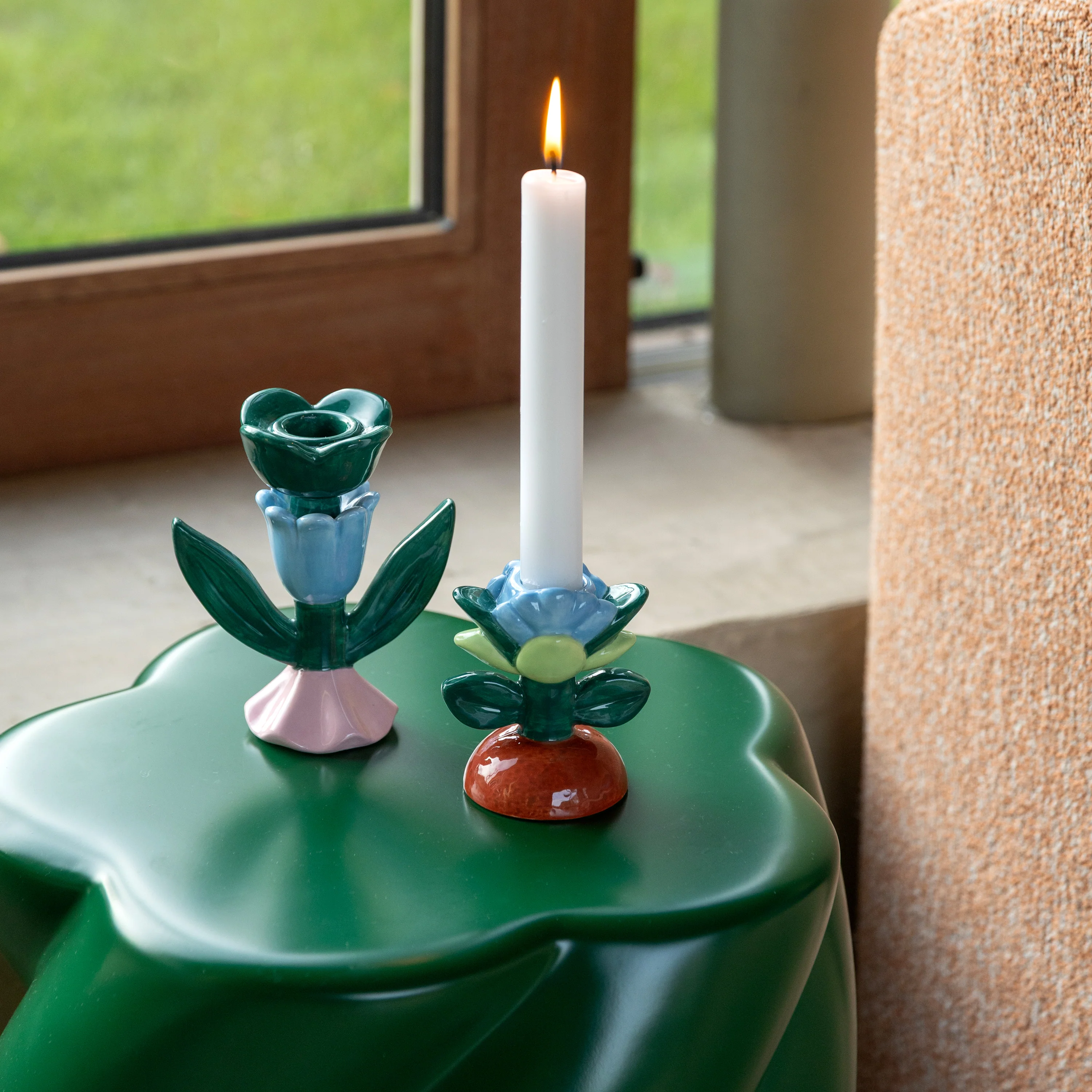 &k amsterdam Blume Kandelaar - Medium - Image 5