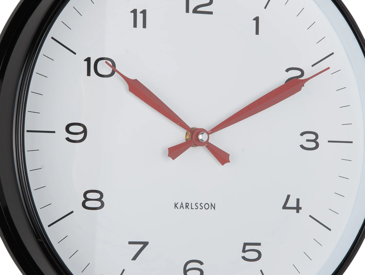 Karlsson Wandklok Modern Factory - Mat zwart - Ø30cm - Image 7