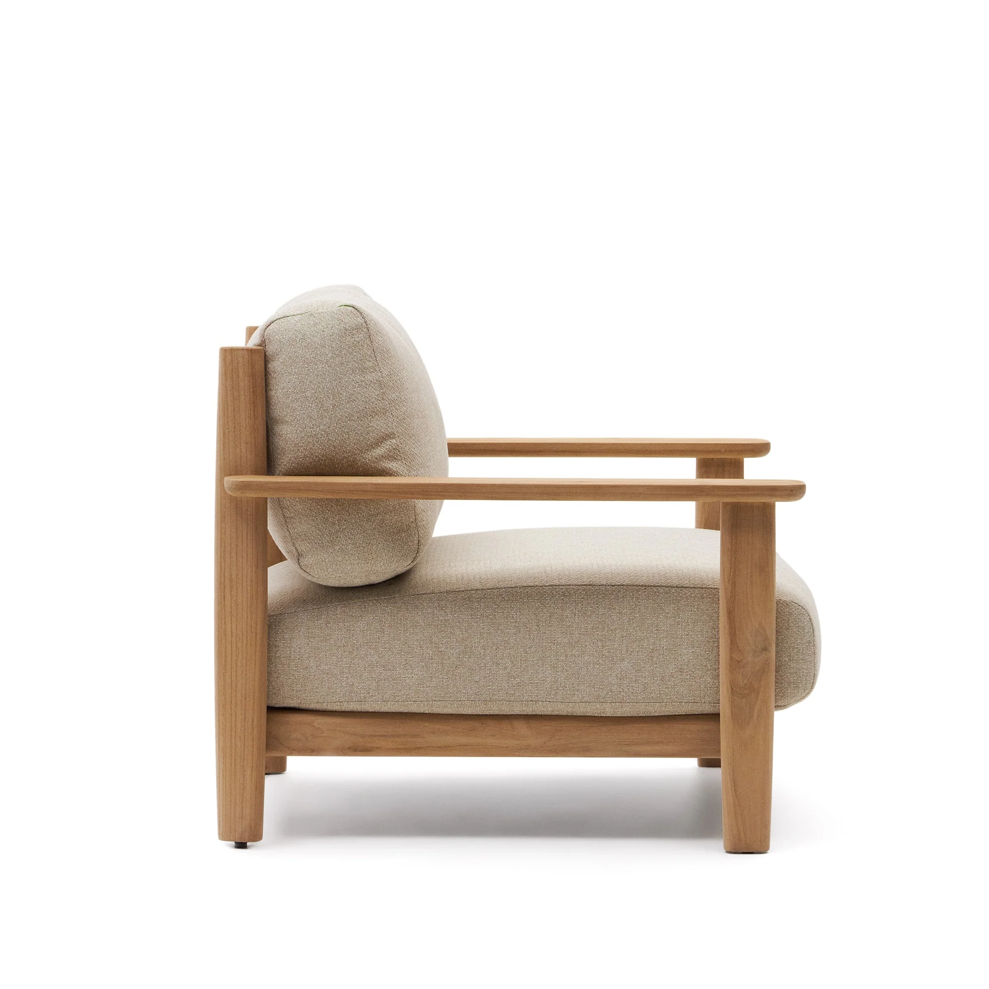 Kave Home - Fauteuil Tirant van FSC 100% massief teakhout - Image 3