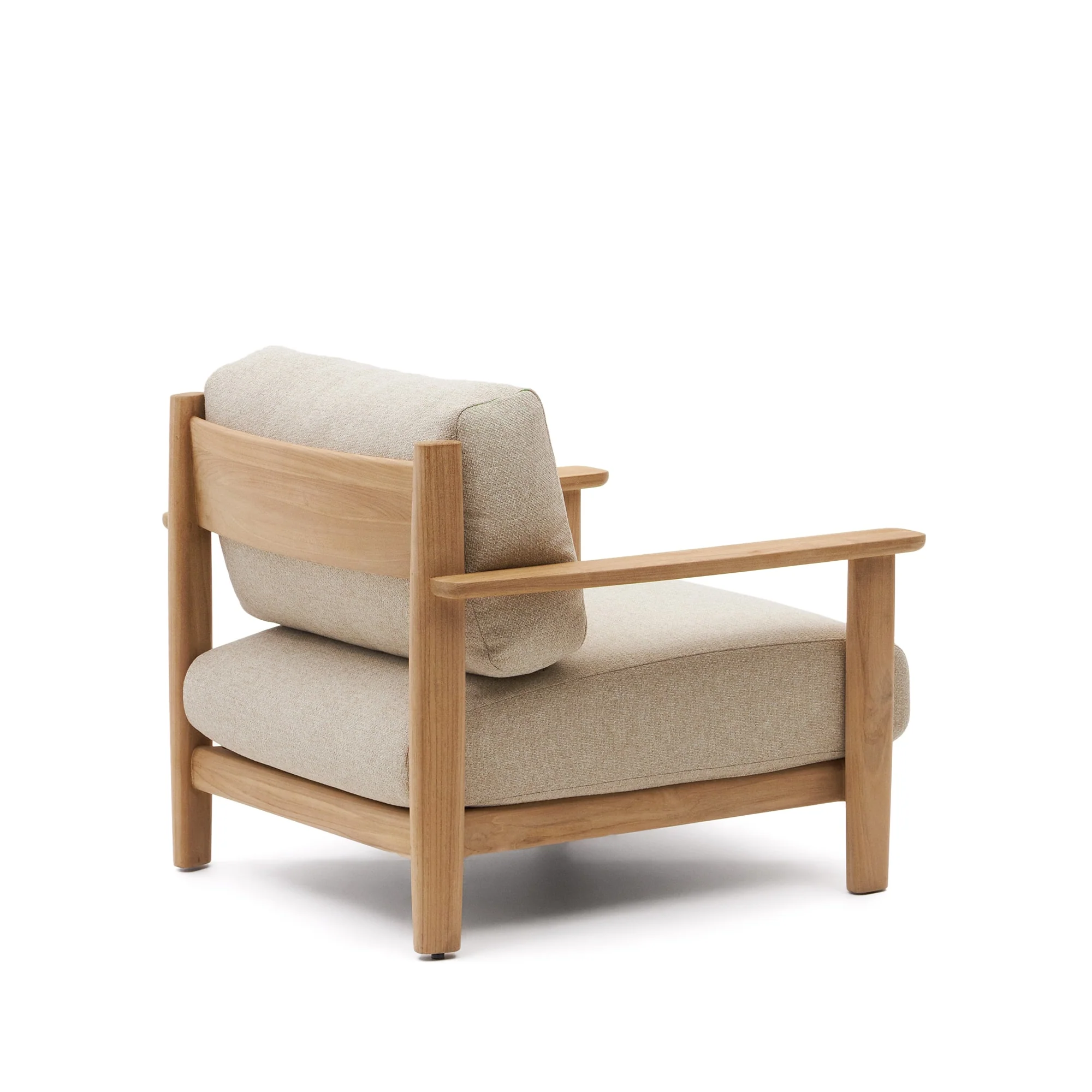 Kave Home - Fauteuil Tirant van FSC 100% massief teakhout - Image 5