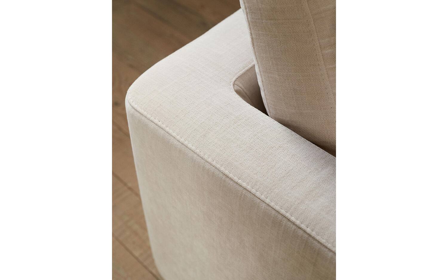 Kave Home Gala 4-zitsbank met Chaise Longue Rechts - Beige - Image 3