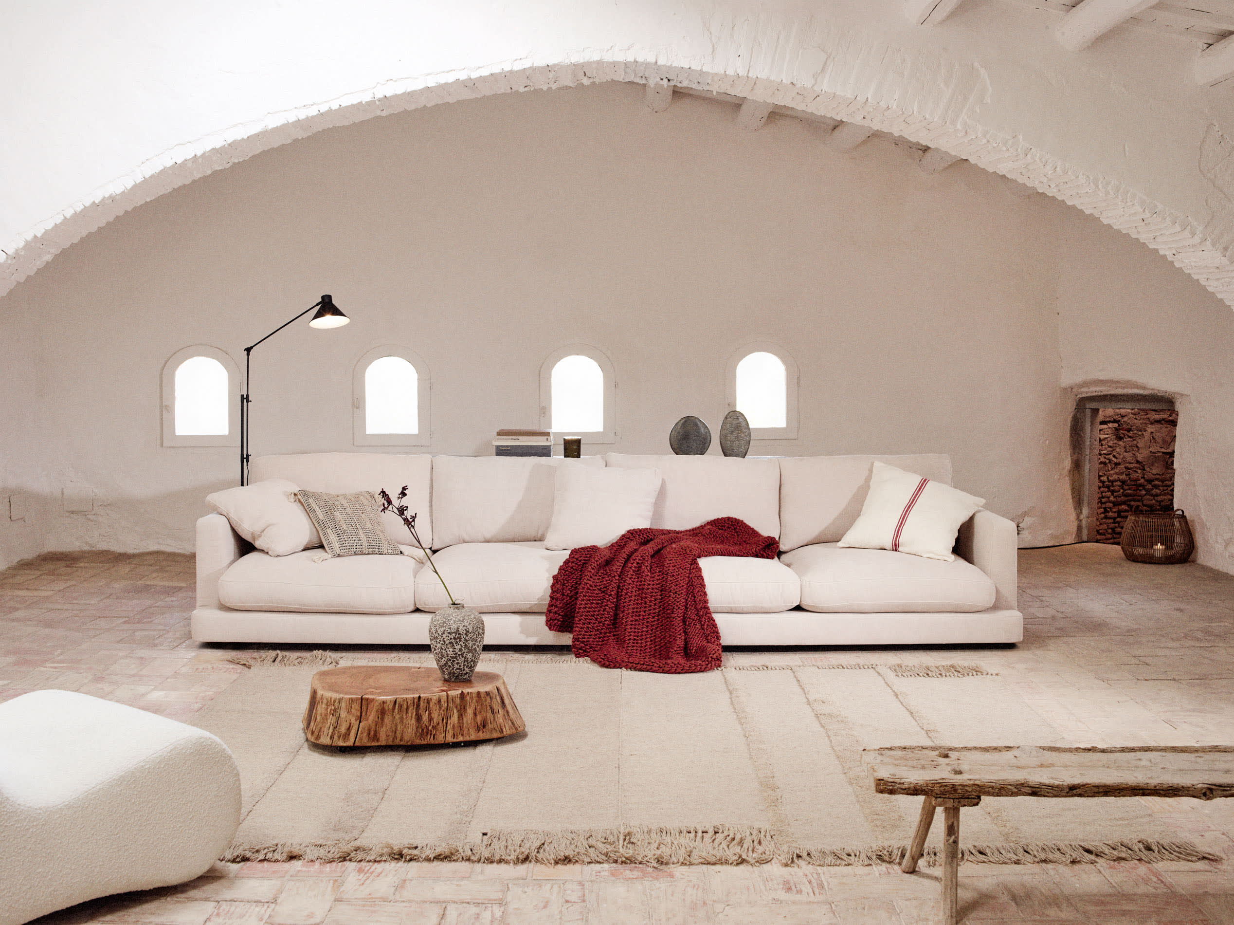 Kave Home Gala 4-zitsbank met Chaise Longue Rechts - Beige - Image 8