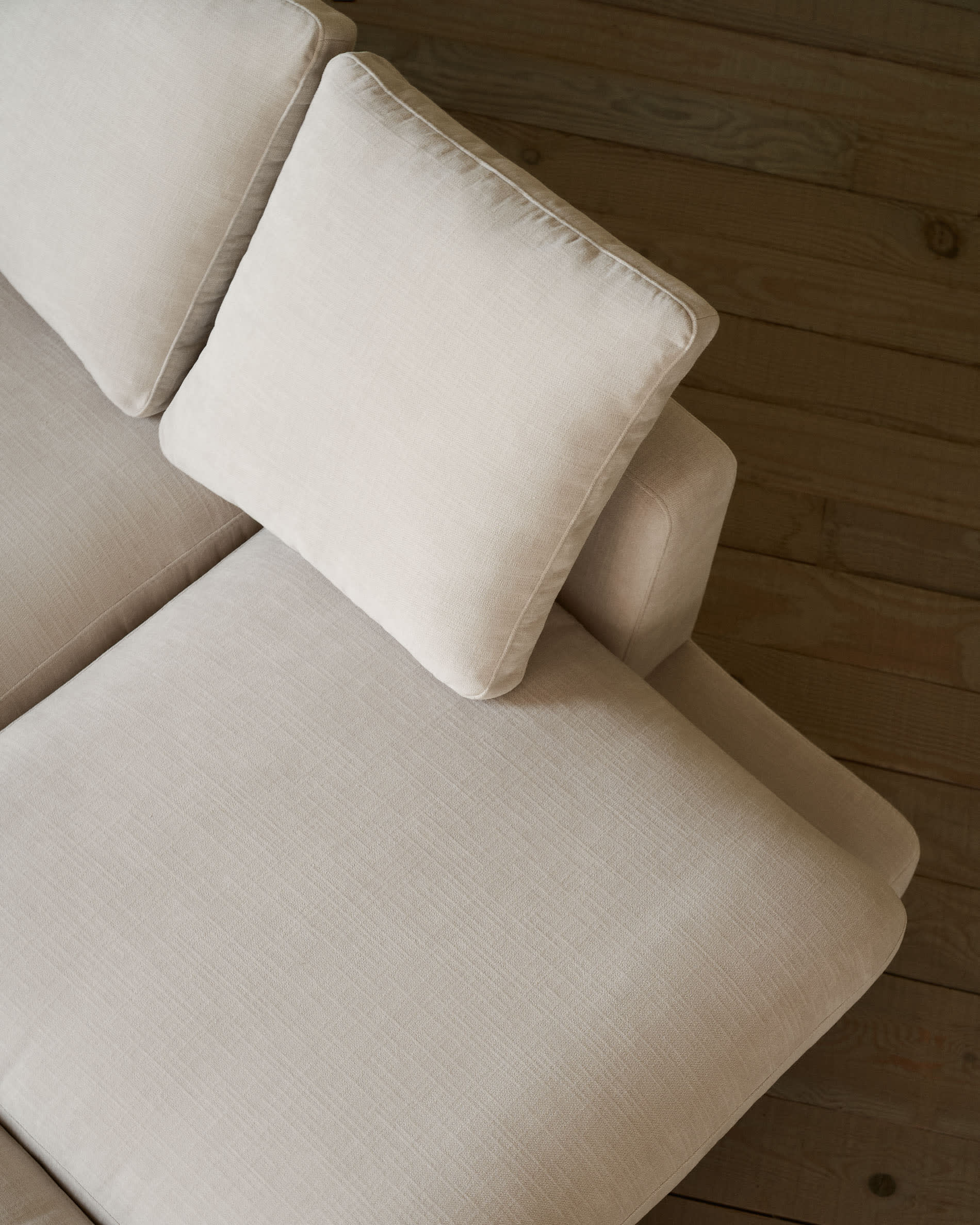 Kave Home Gala 4-zitsbank met Chaise Longue Rechts - Beige - Image 9