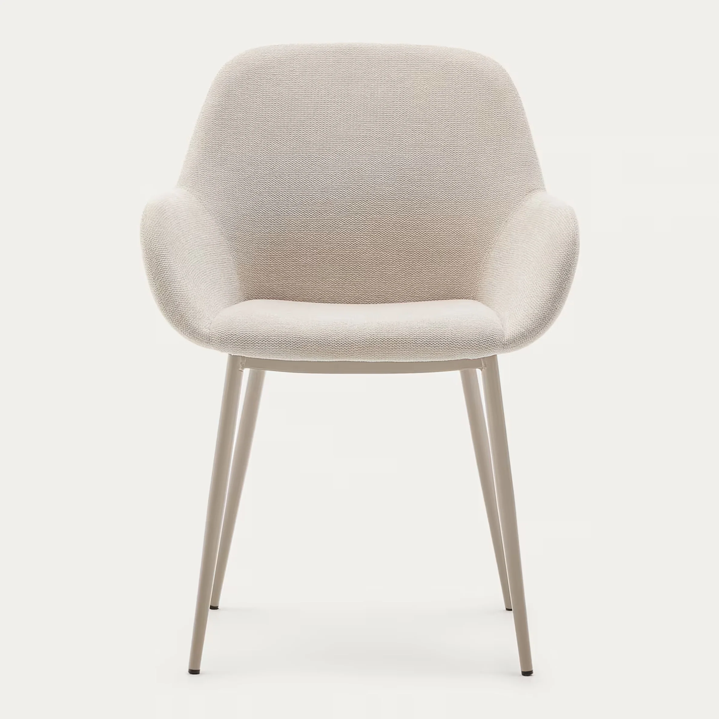 Kave Home Konna Eetkamerstoel - Beige / Beige - Image 2