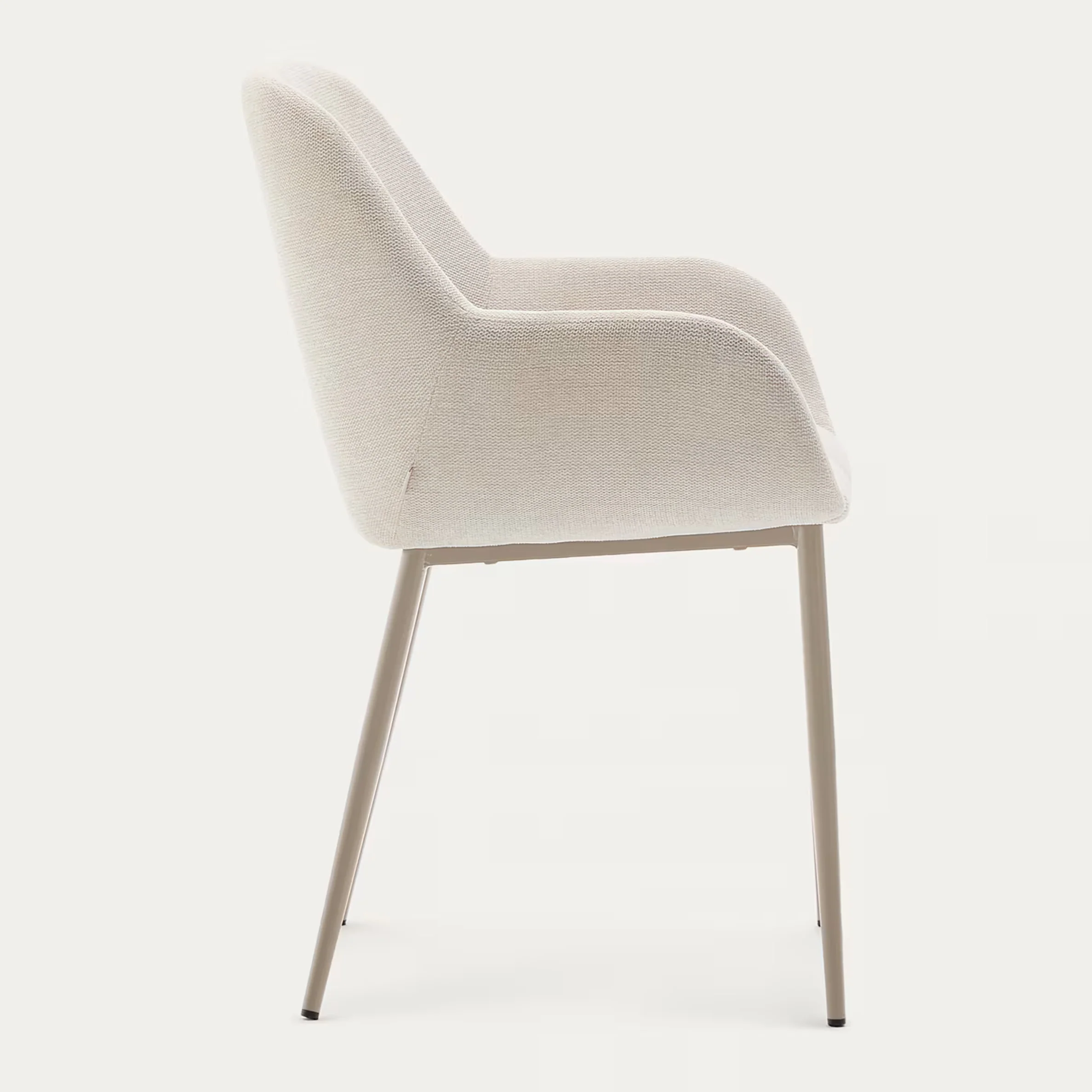Kave Home Konna Eetkamerstoel - Beige / Beige - Image 3