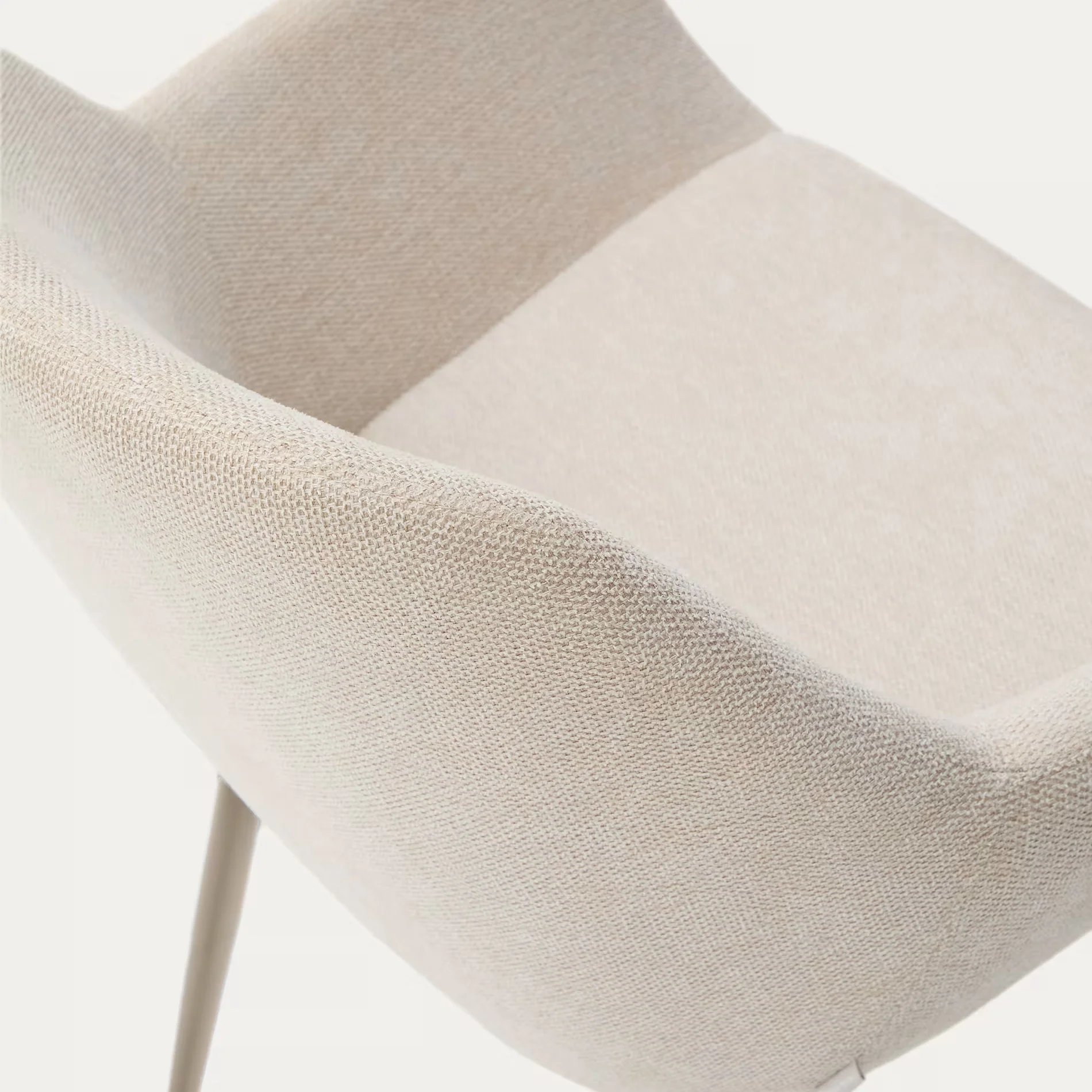 Kave Home Konna Eetkamerstoel - Beige / Beige - Image 6