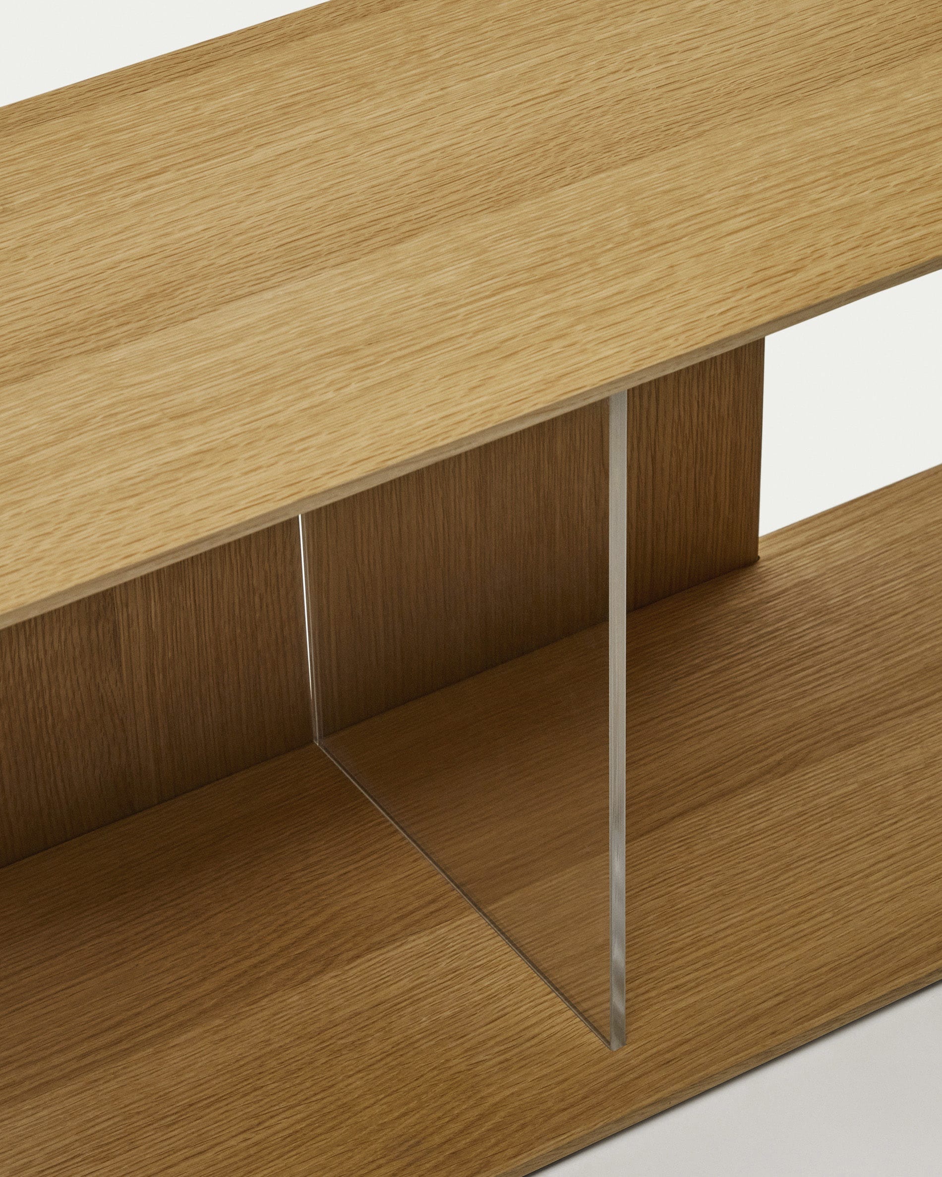 Kave Home - Set Litto van 6 modulaire planken in eikenfineer 101 x 152 - Image 9