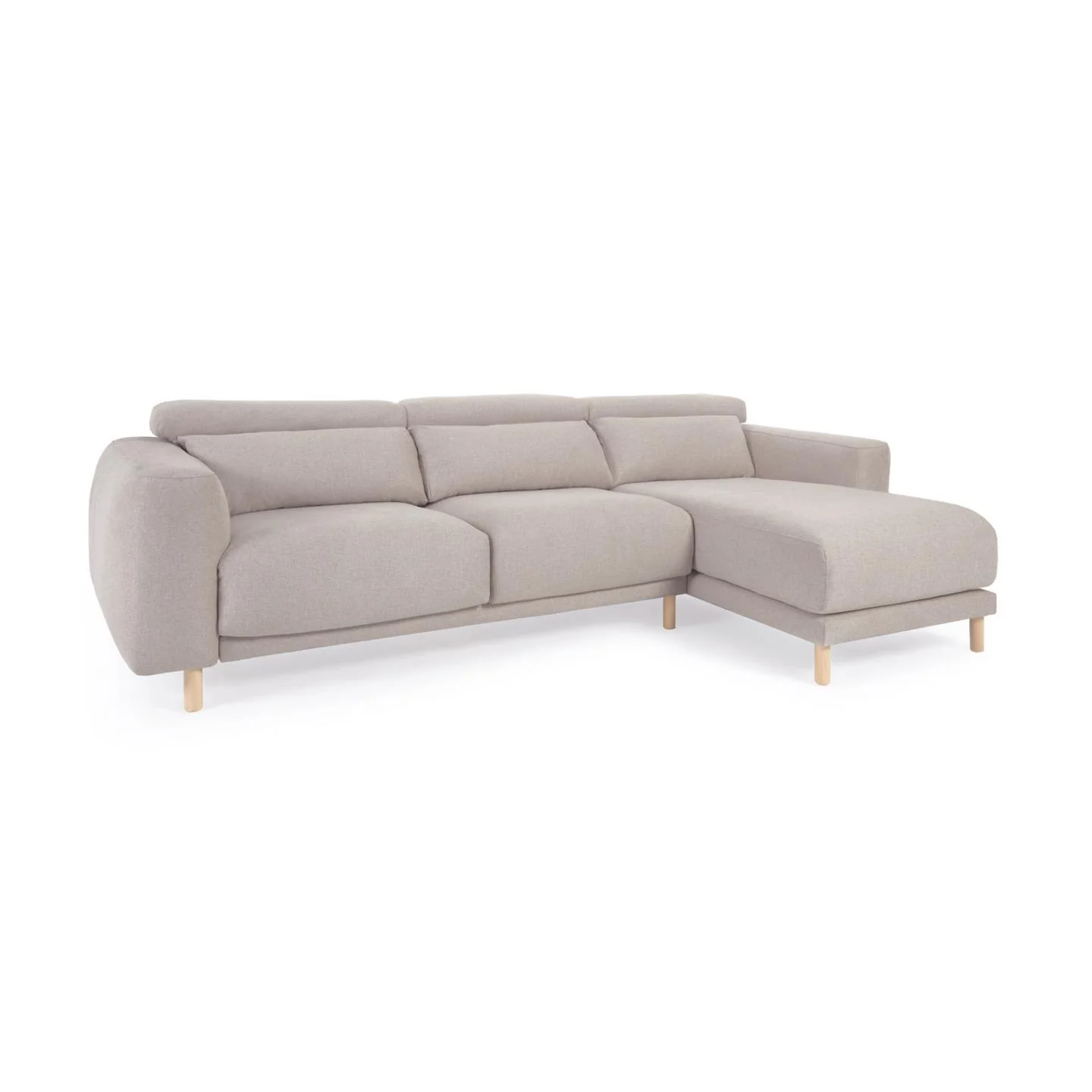 Kave Home - Singa 3-zitsbank met chaise longue rechts, verstelbare - Image 3