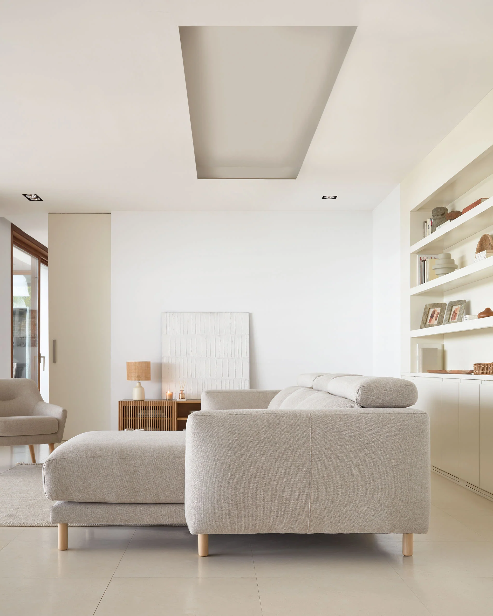 Kave Home - Singa 3-zitsbank met chaise longue rechts, verstelbare - Image 9