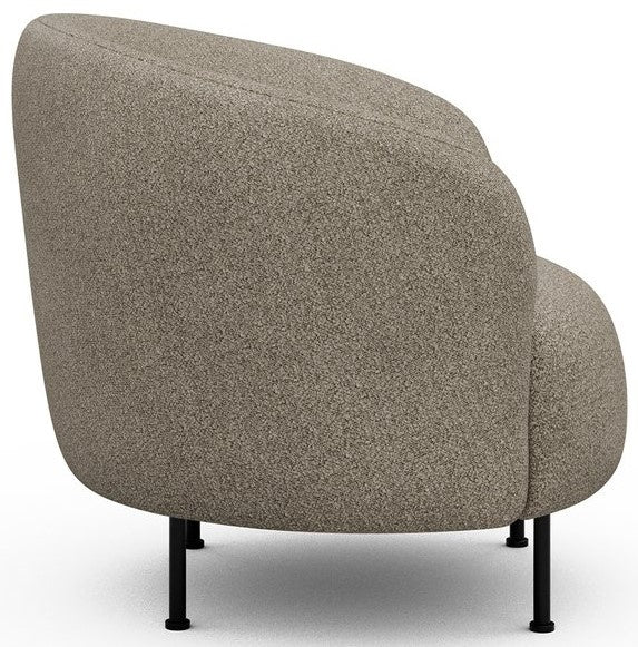 Kragelund Gran Fauteuil Beige Bouclé Cirkel-Poot - Image 8
