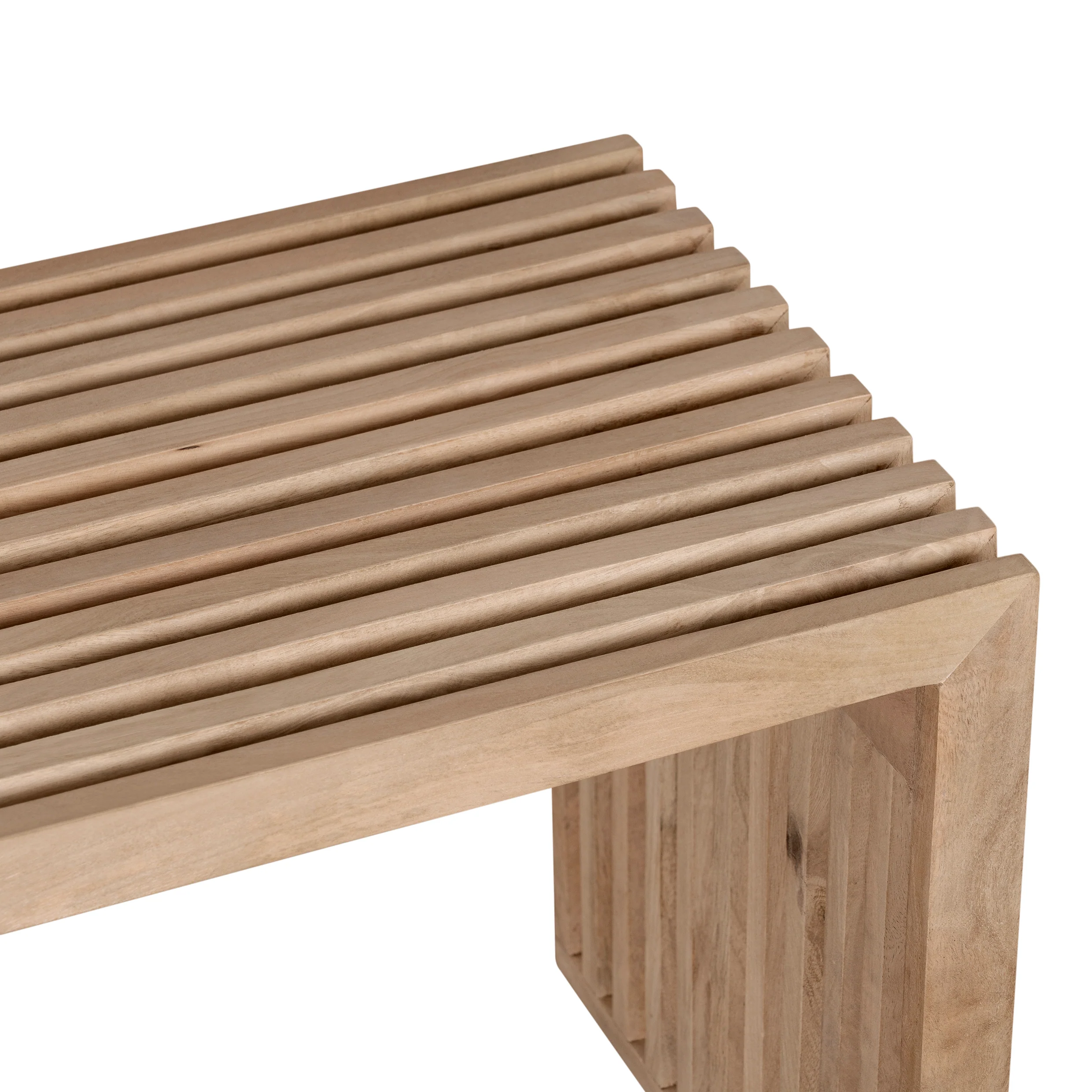 Lewis & Loft Halbankje Lexi - FSC® mangohout - Naturel - Image 4