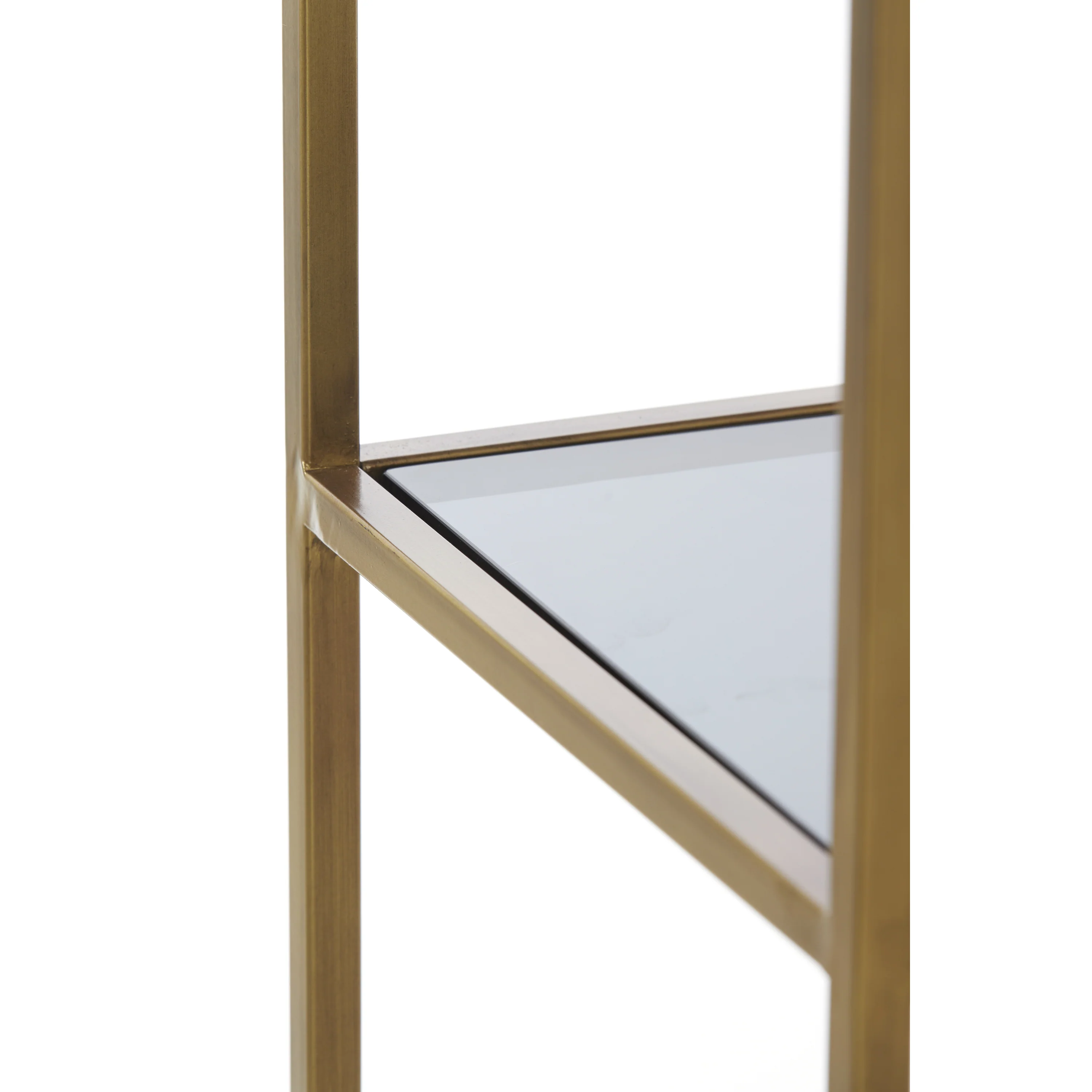 Light & Living - Aino kast open 100x34x214 cm glas smoke|antiek brons - Image 4