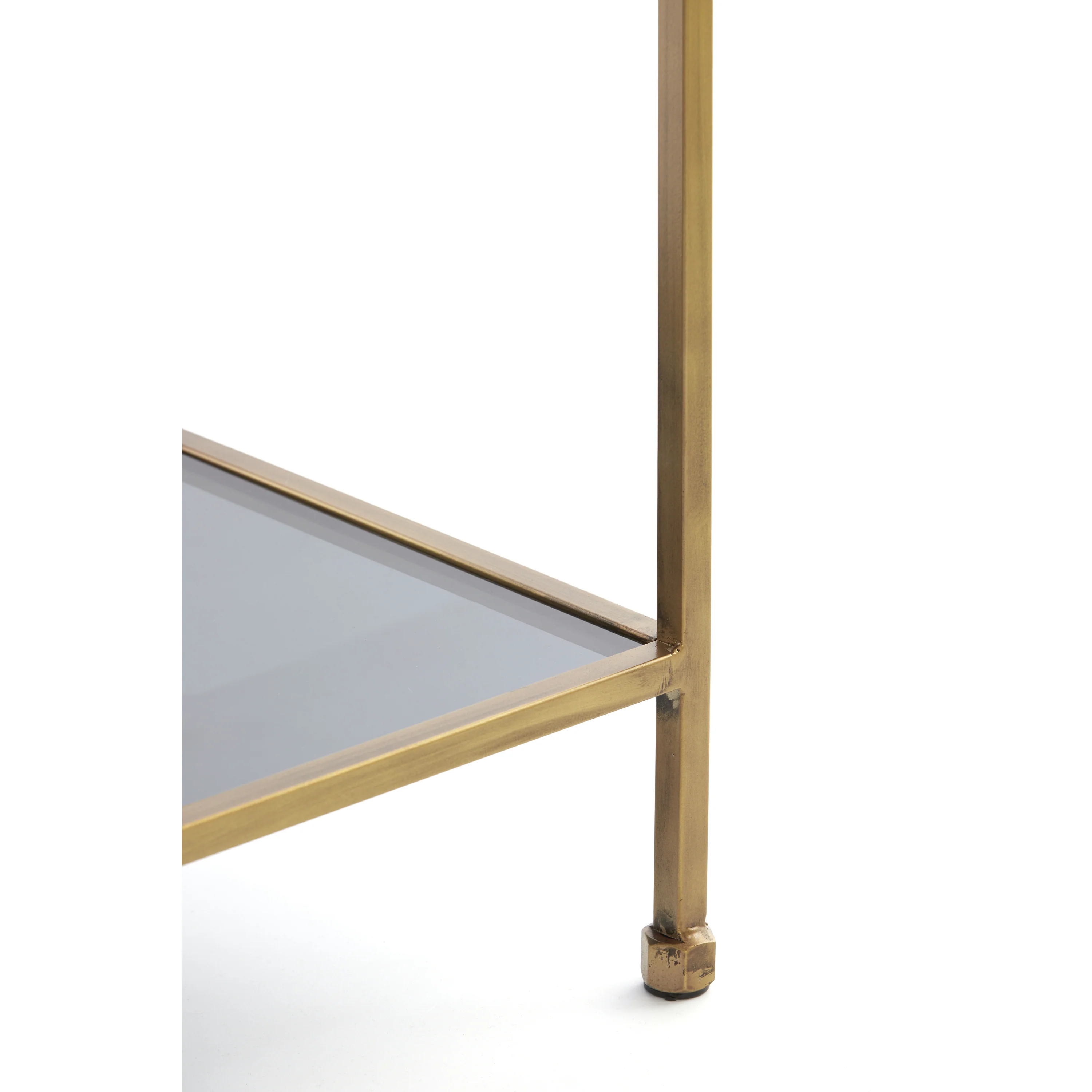 Light & Living - Aino kast open 100x34x214 cm glas smoke|antiek brons - Image 5