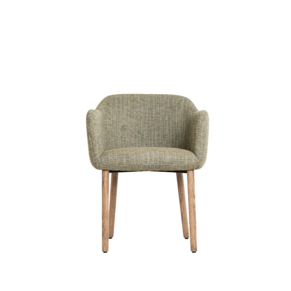 Light & Living - Blaine eetkamerstoel - groen+hout donkerbruin - Image 3