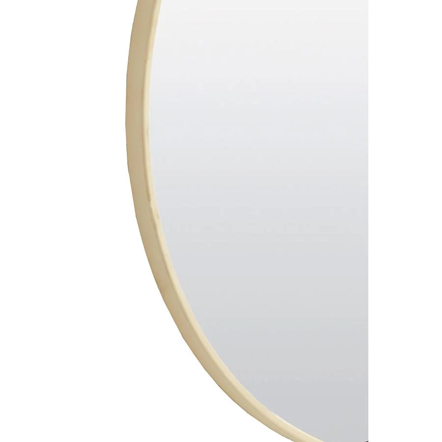 Light & Living - Espejo spiegel rond Ø96 cm - glas helder+crème - Image 5