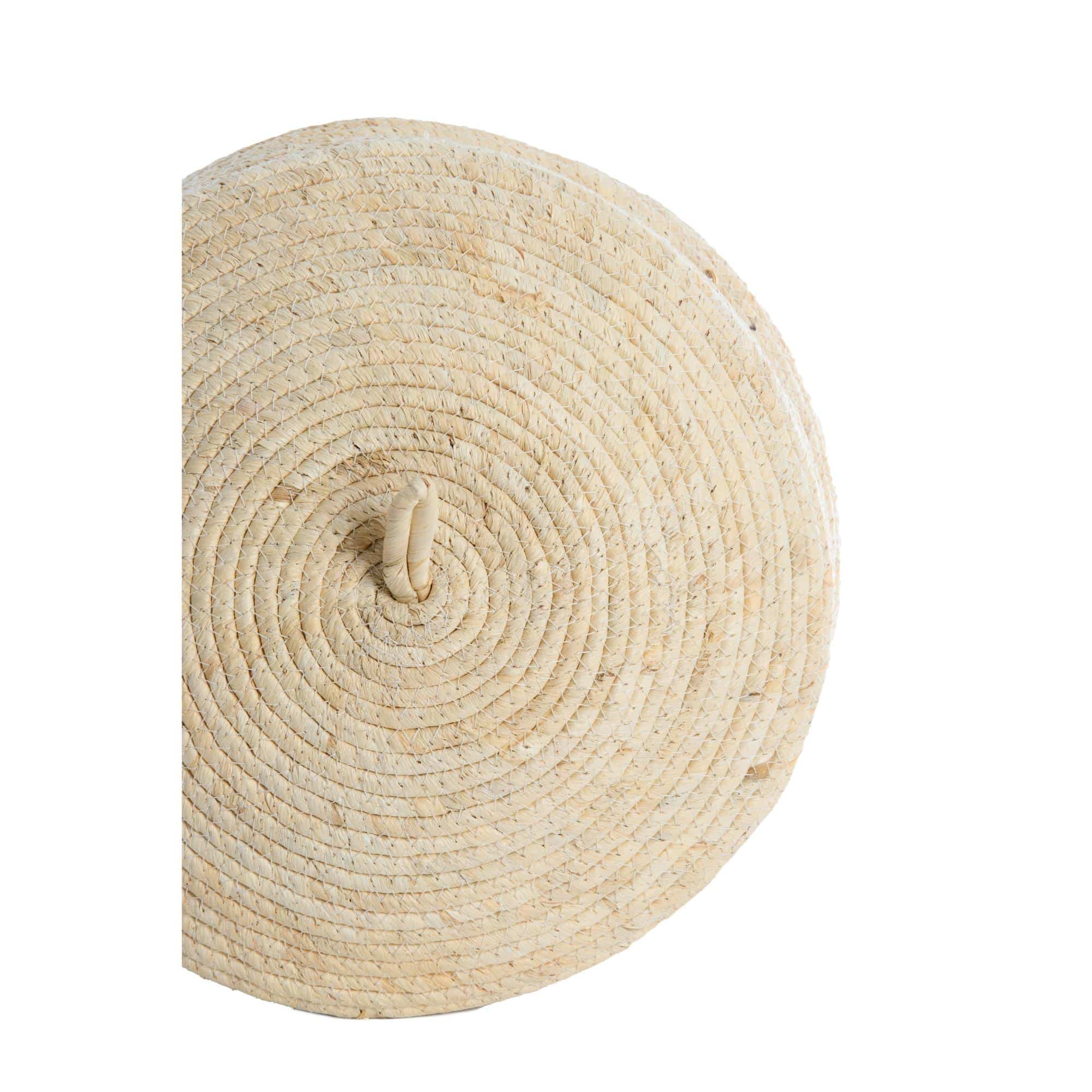 Light&living Mand S|3 met deksel max Ø34x36 cm KENMARE crème - Image 2