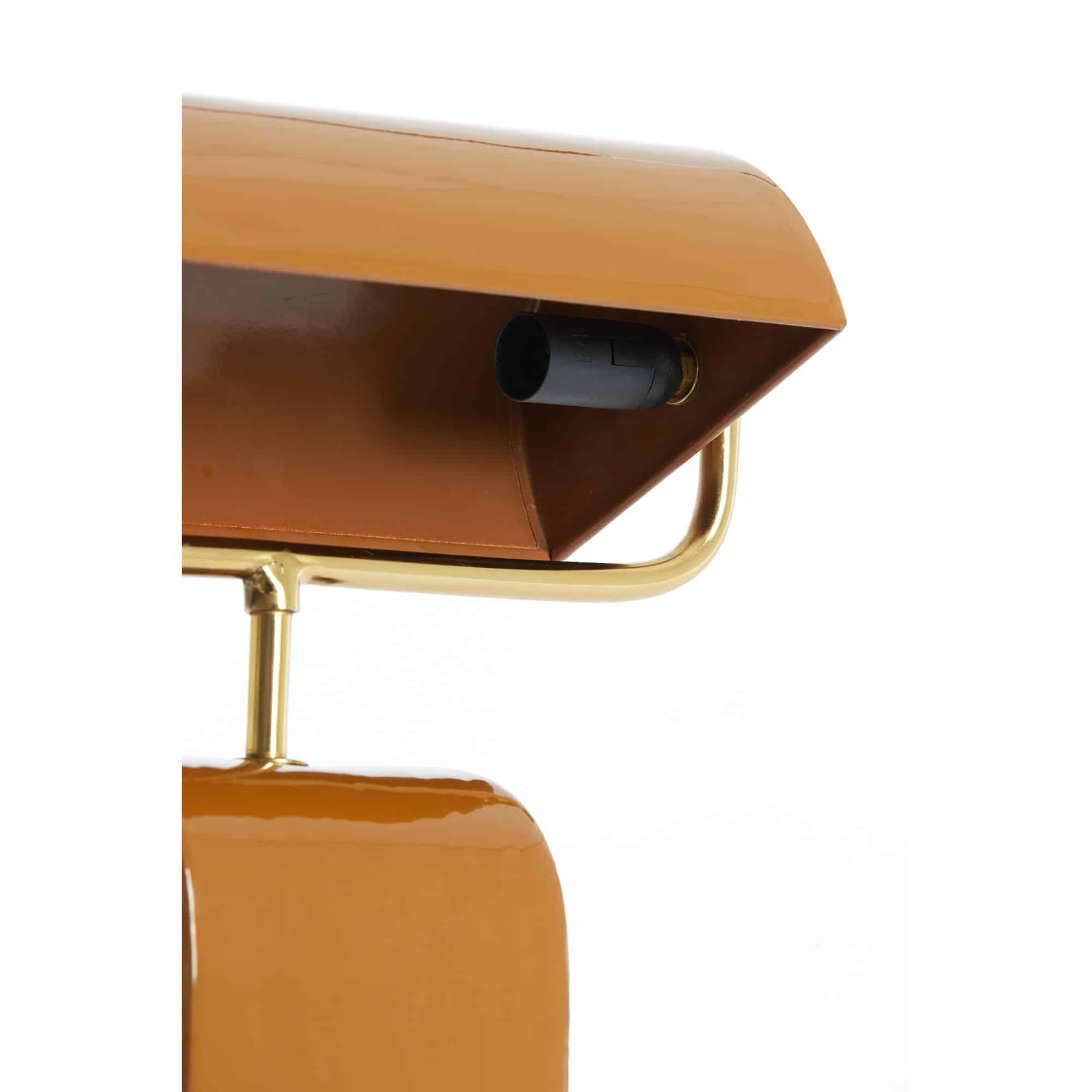 Light & Living Tafellamp Cardona - Bruin - 35x15.5x38cm - Image 4