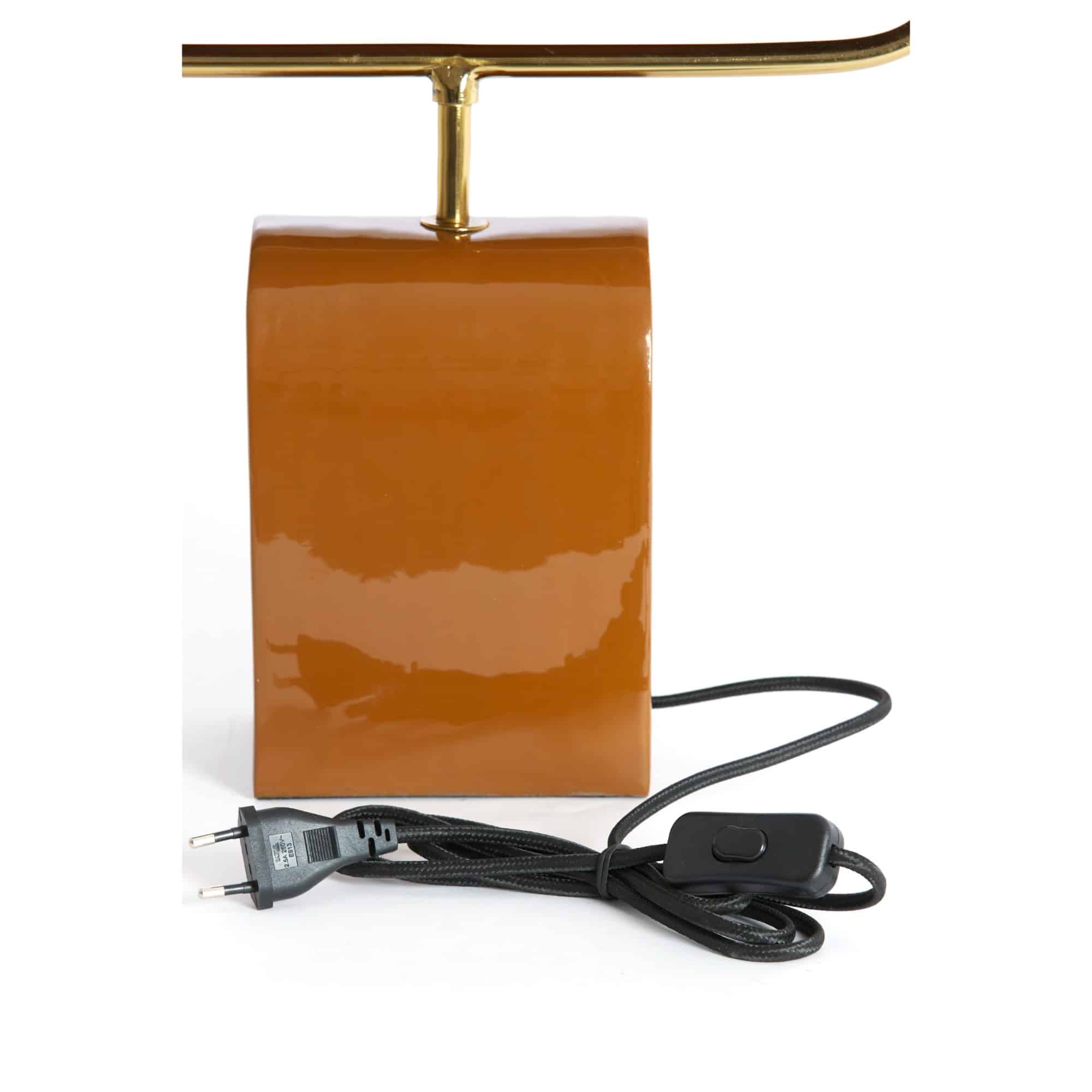 Light & Living Tafellamp Cardona - Bruin - 35x15.5x38cm - Image 7