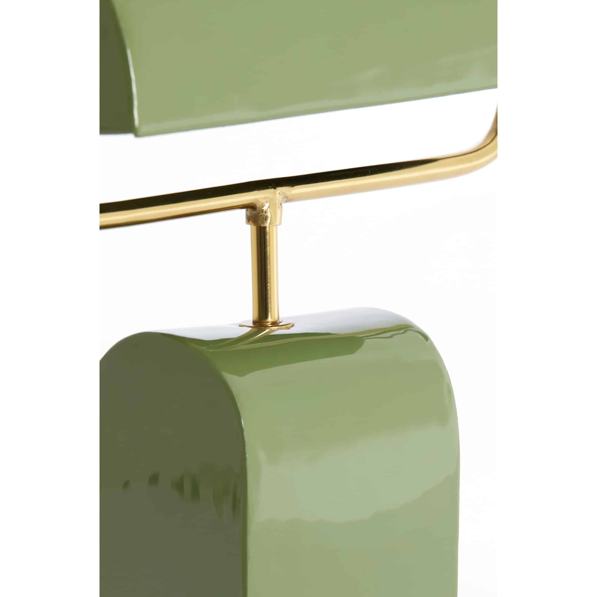 Light & Living Tafellamp Cardona - Groen - 35x15.5x38cm - Image 2