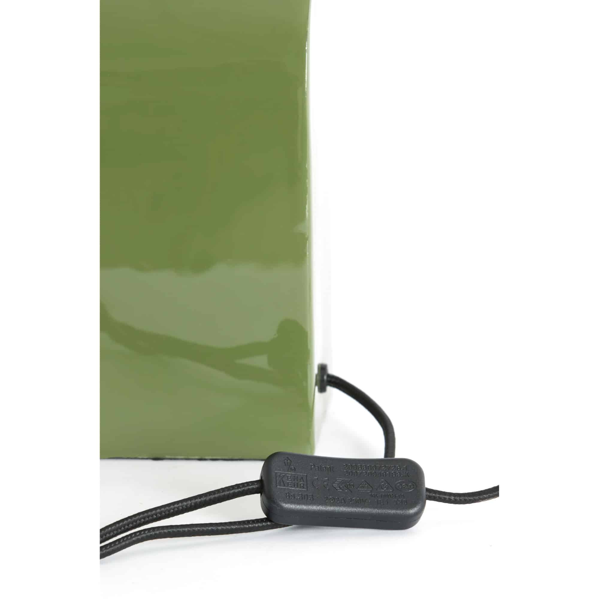 Light & Living Tafellamp Cardona - Groen - 35x15.5x38cm - Image 7