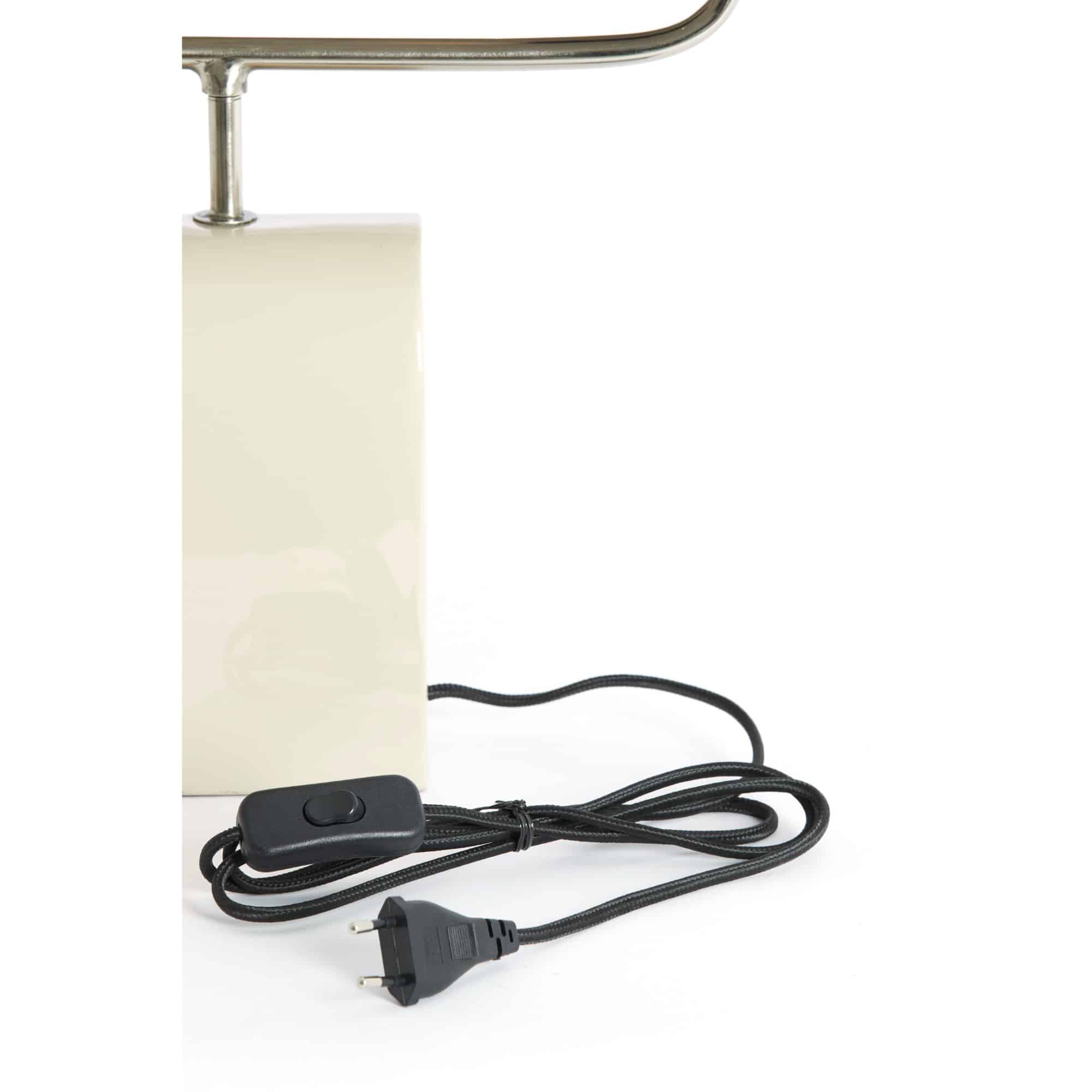 Light & Living Tafellamp Cardona - Wit - 35x15.5x38cm - Image 7
