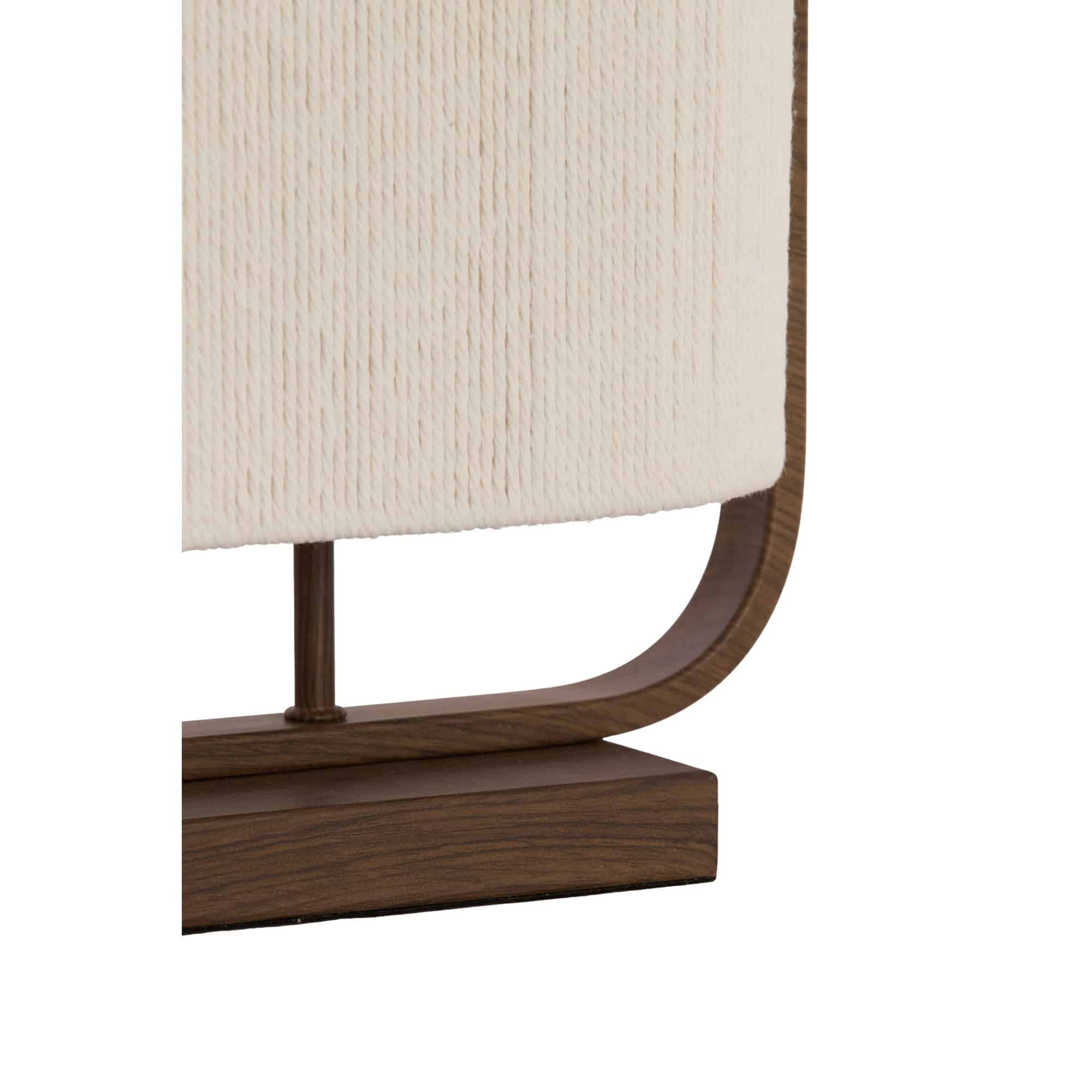 Light & Living Tafellamp Lecce - Donkerbruin - 45x15x37.5cm - Image 6