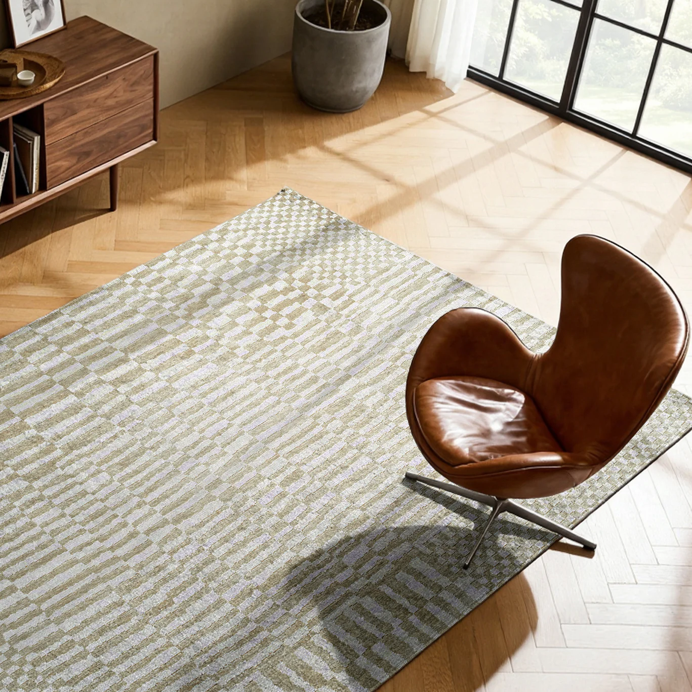 Louis de Poortere Berber Vloerkleed 200 x 280 cm - Caravan - Image 2