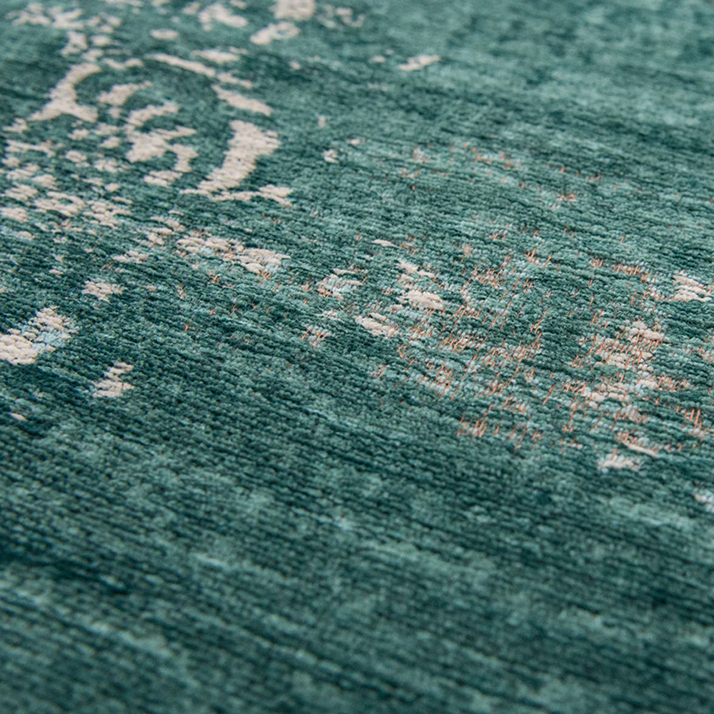 Louis de Poortere Medallion Fading World Vloerkleed 140 x 200 cm - Jade - Image 6