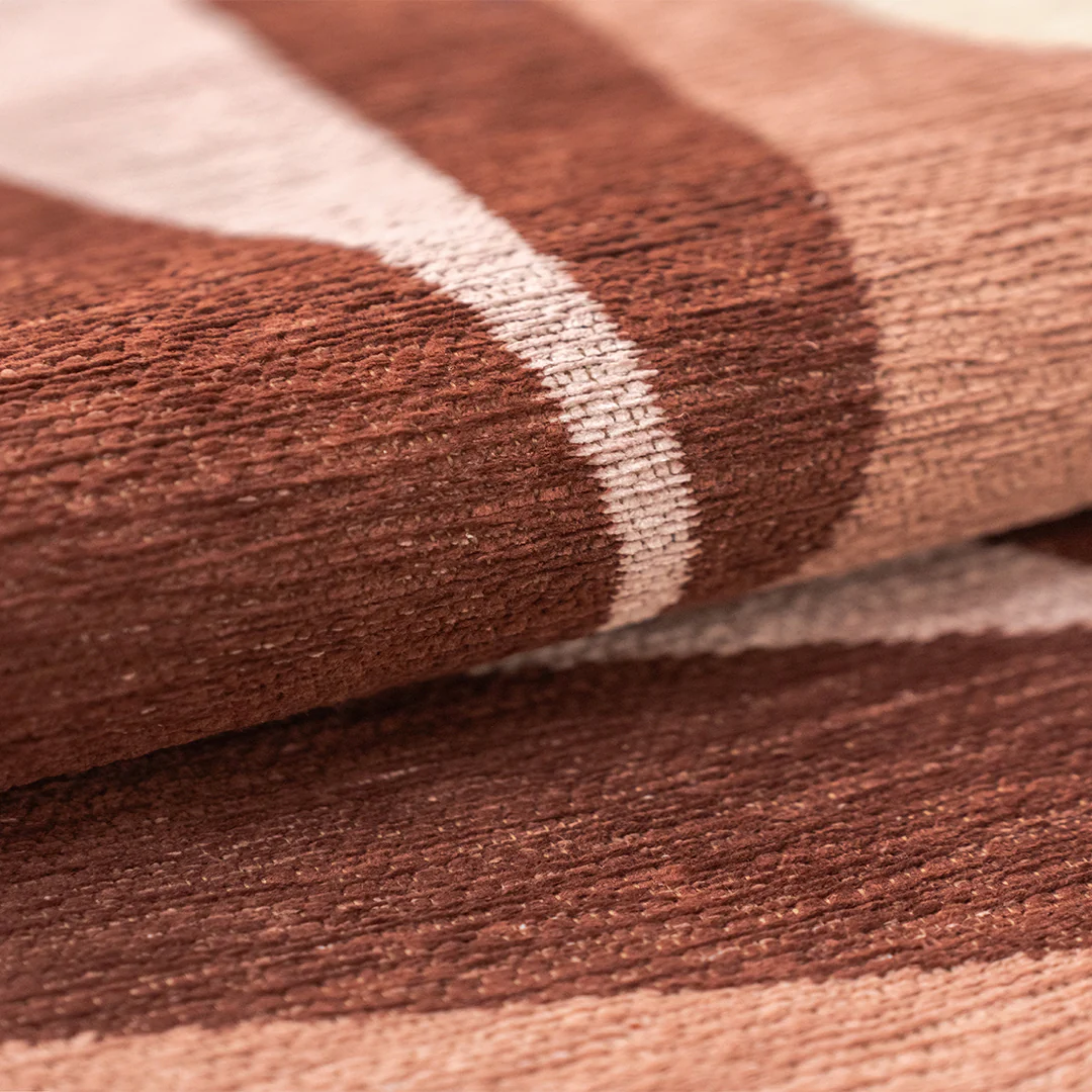 Louis de Poortere Stones Vloerkleed 240 x 340 cm - Cherry Mocha - Image 9