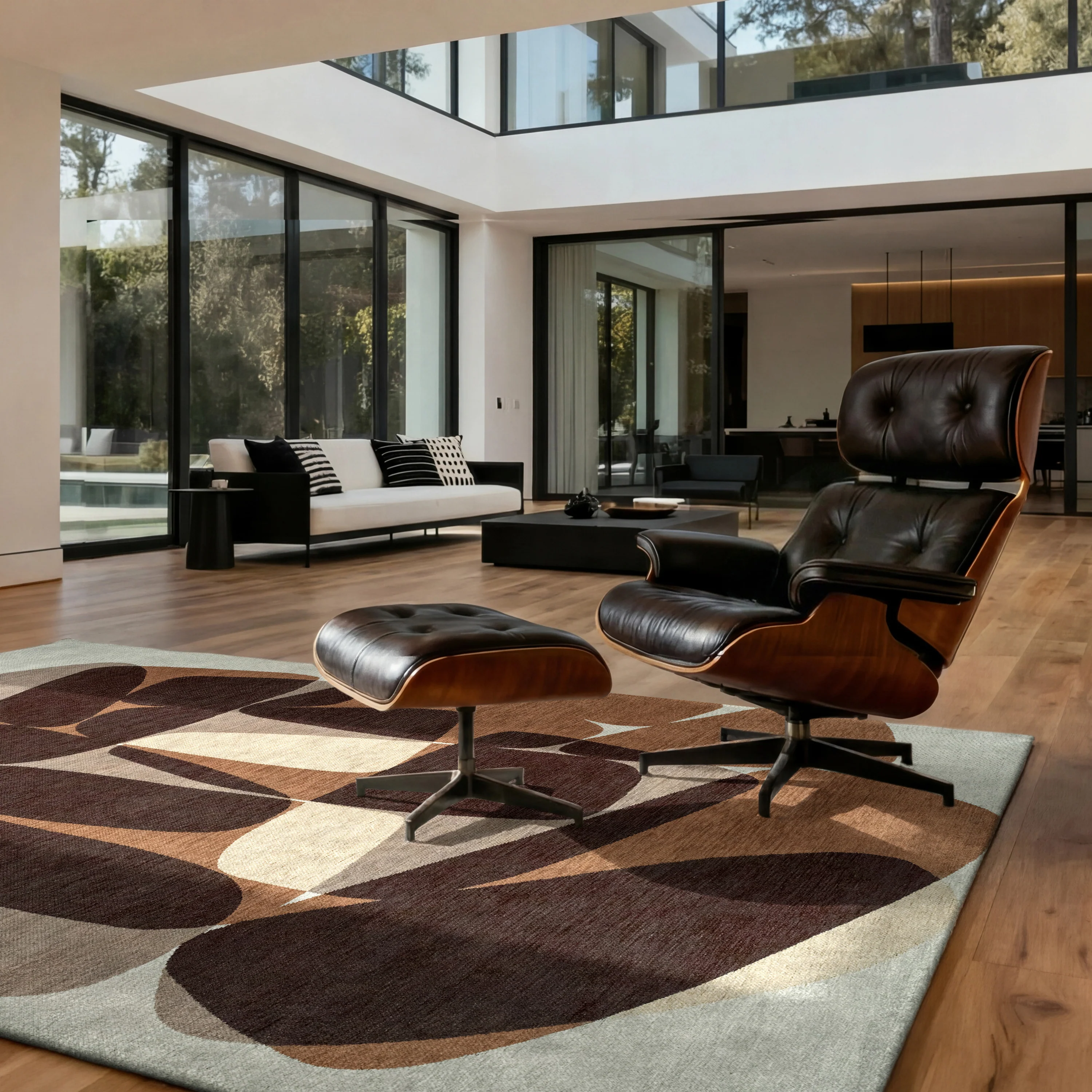 Louis de Poortere Stones Vloerkleed 200 x 280 cm - Cookie - Image 2