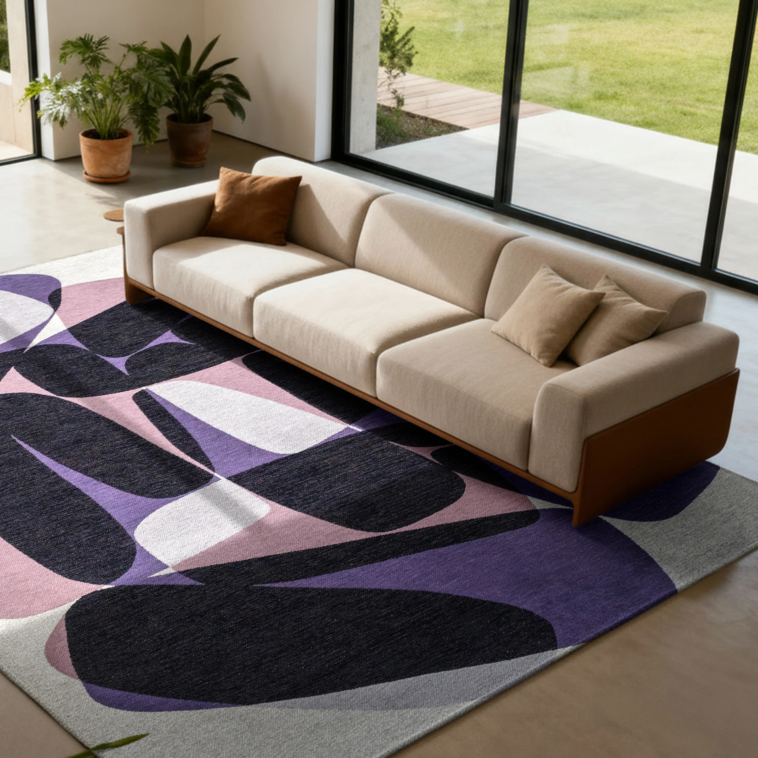 Louis de Poortere Stones Vloerkleed 200 x 280 cm - Eclipse - Image 2