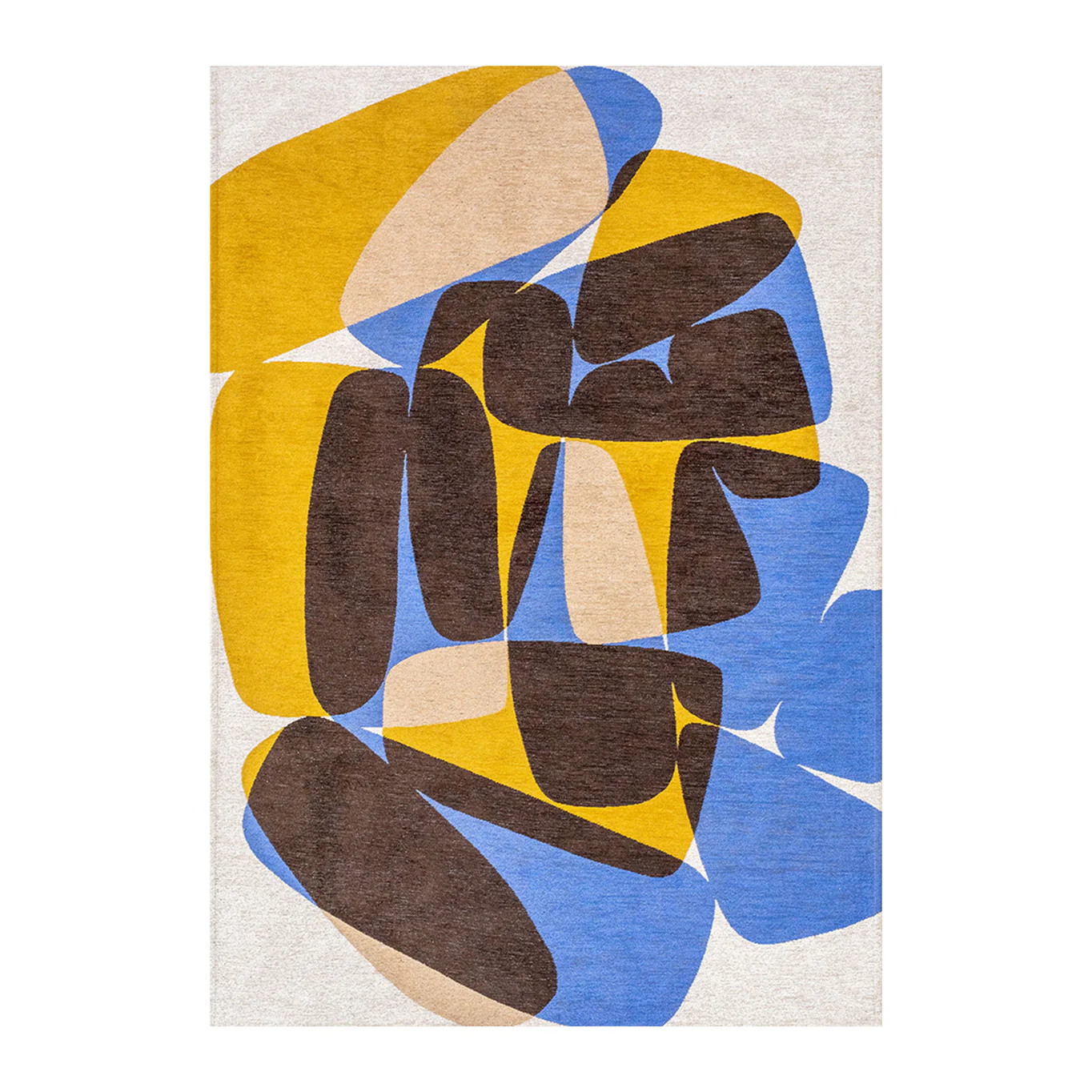 Louis de Poortere Stones Vloerkleed 280 x 390 cm - Sunny Blue