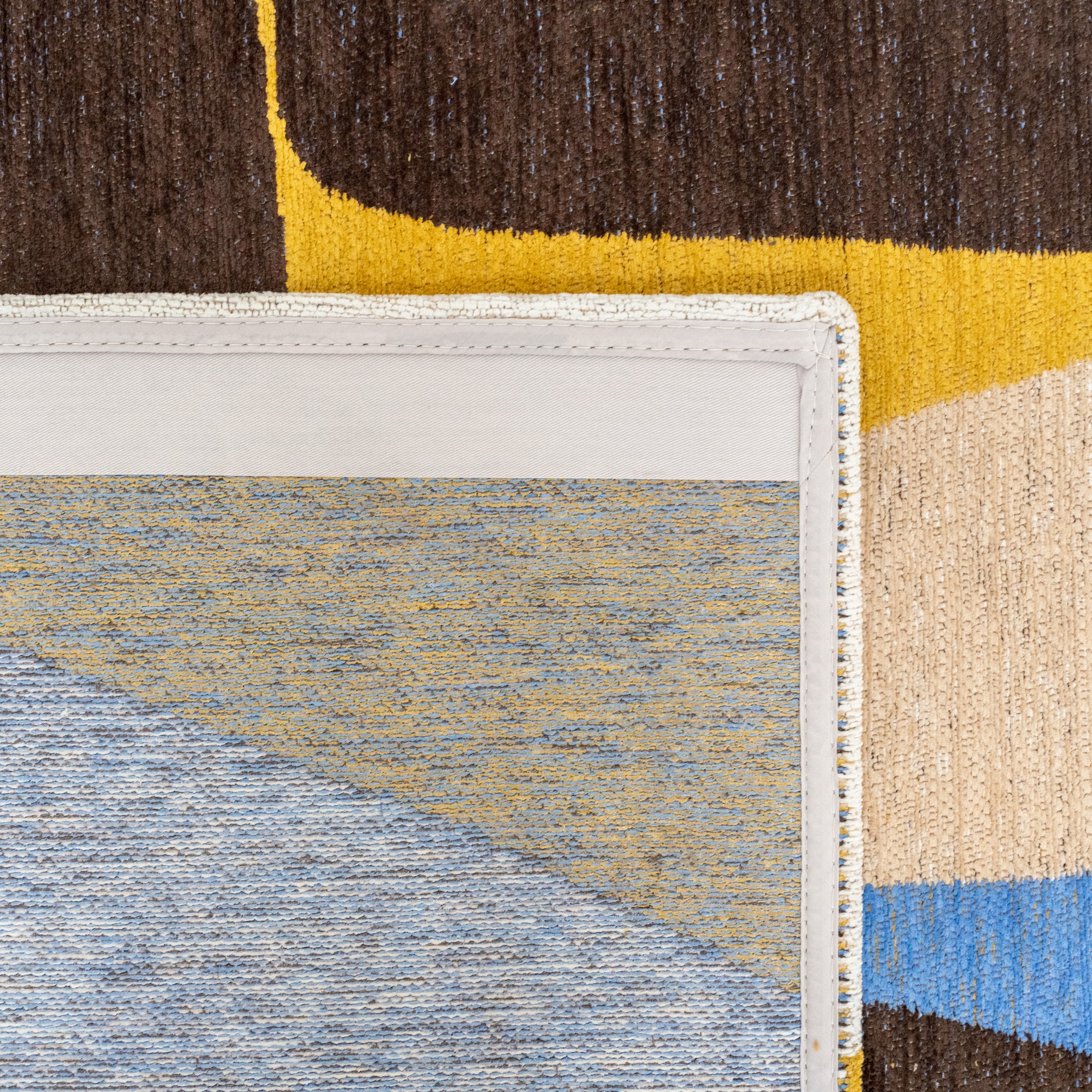 Louis de Poortere Stones Vloerkleed 280 x 390 cm - Sunny Blue - Image 5