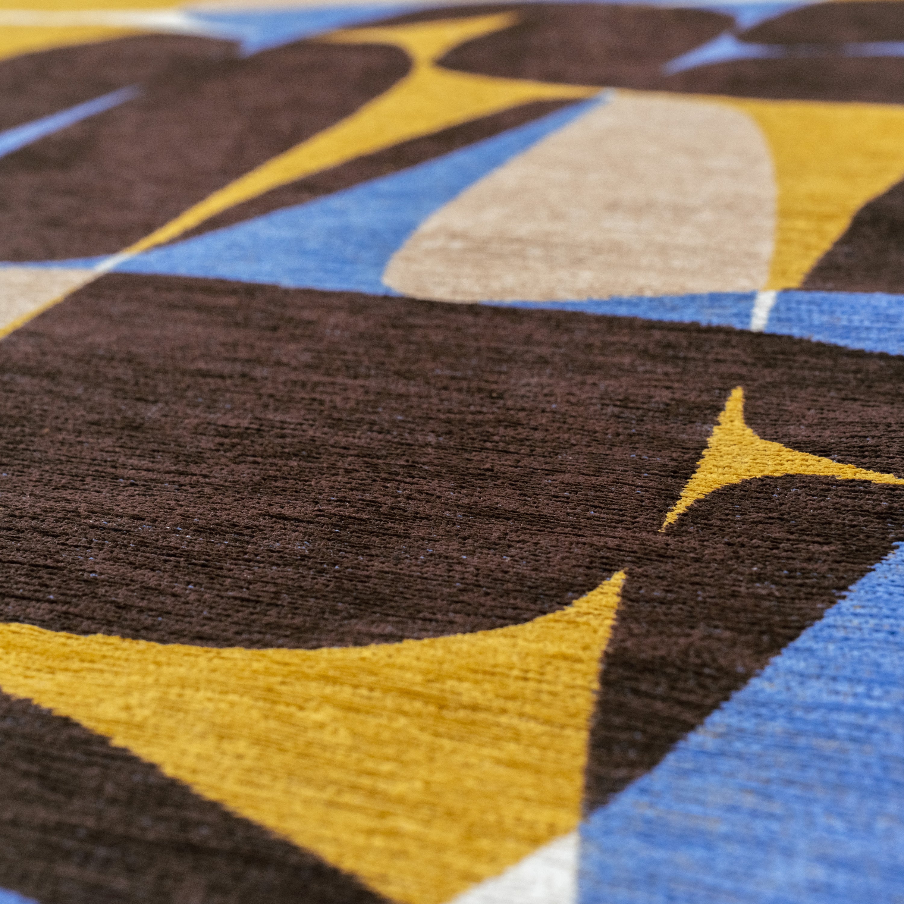 Louis de Poortere Stones Vloerkleed 280 x 390 cm - Sunny Blue - Image 8
