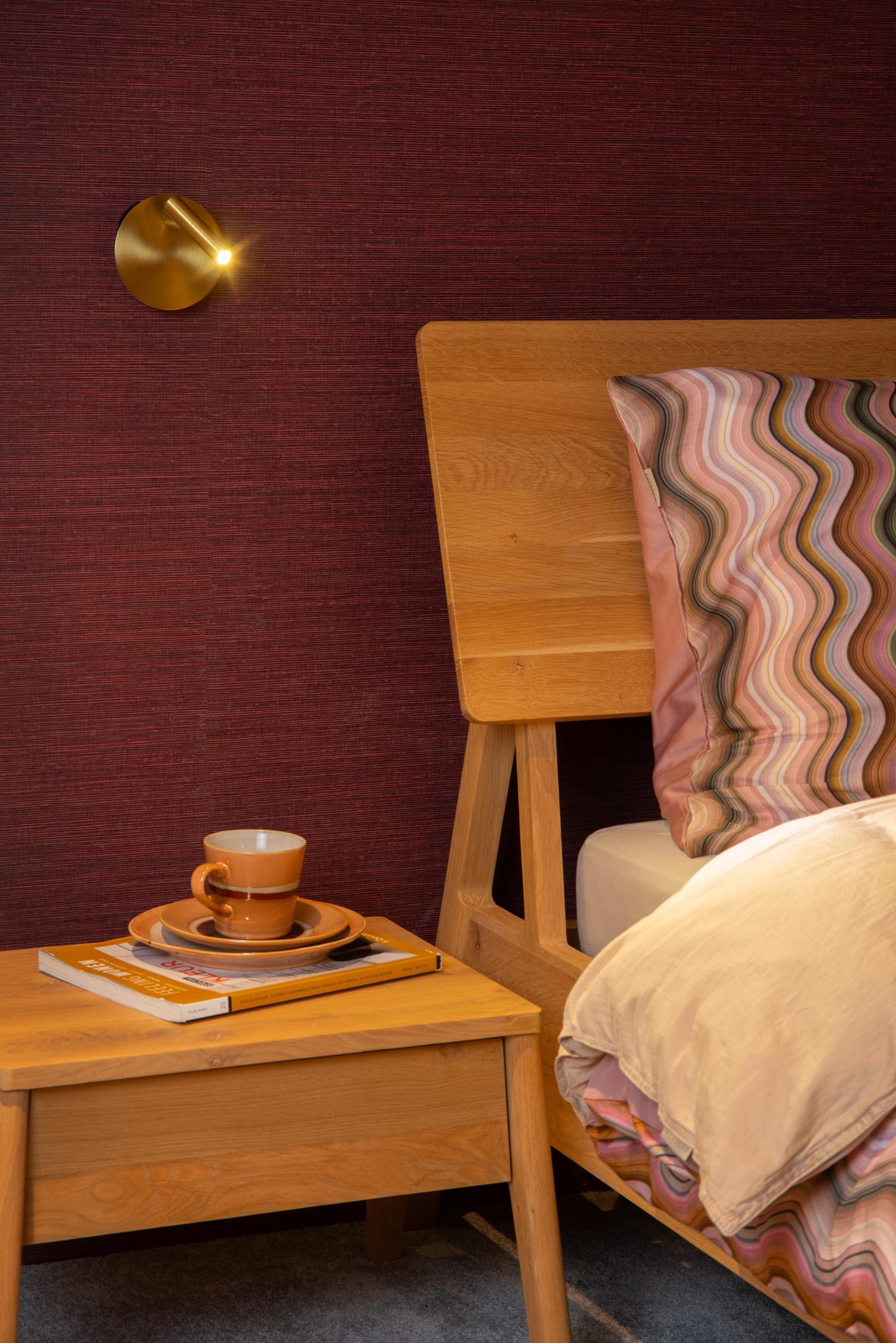 Lucide JOLIJN Bedlamp - Mat Goud | Messing - Image 7