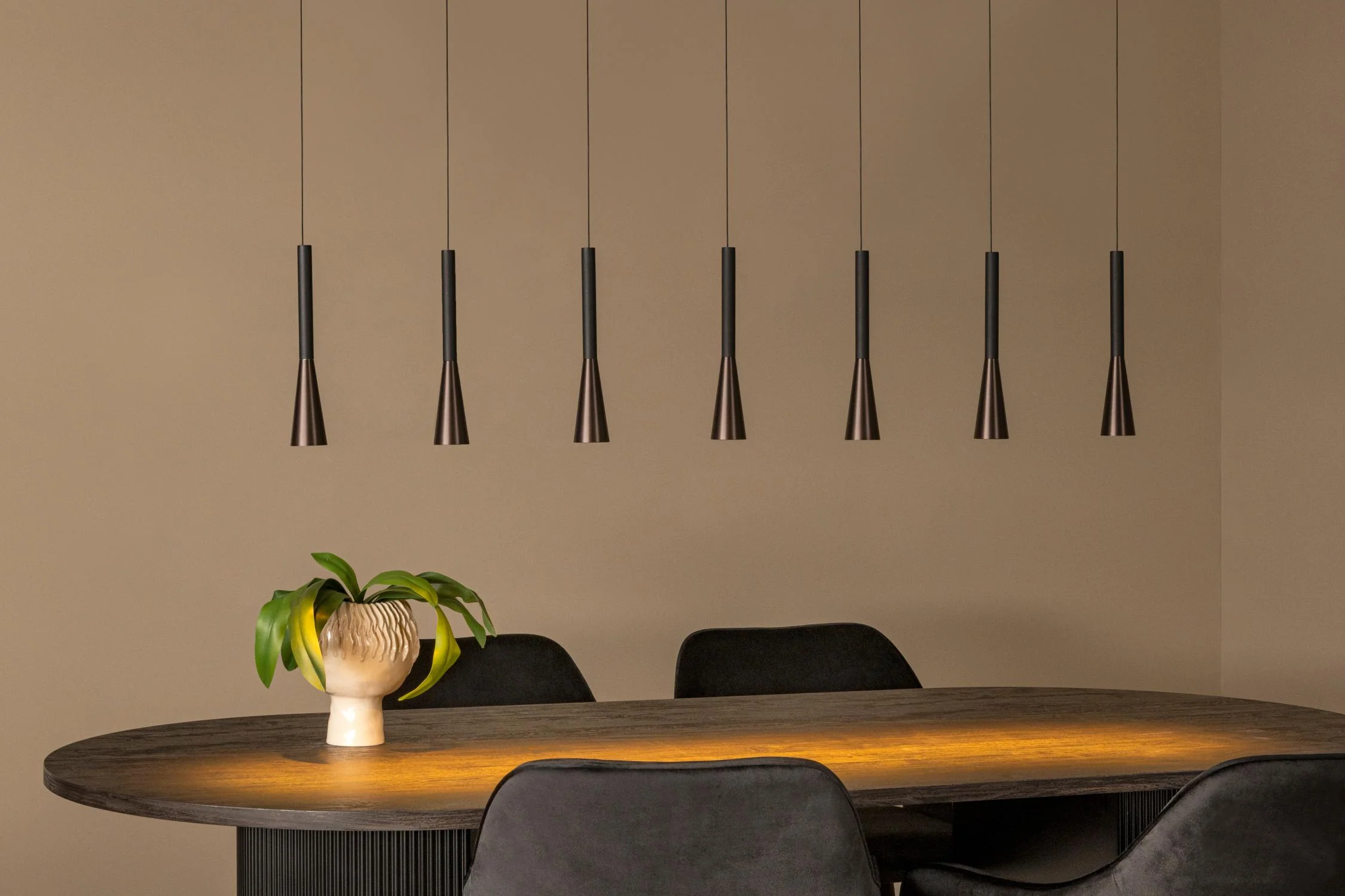 Lucide Premium JOAKIM Hanglamp - Koffie - Image 4
